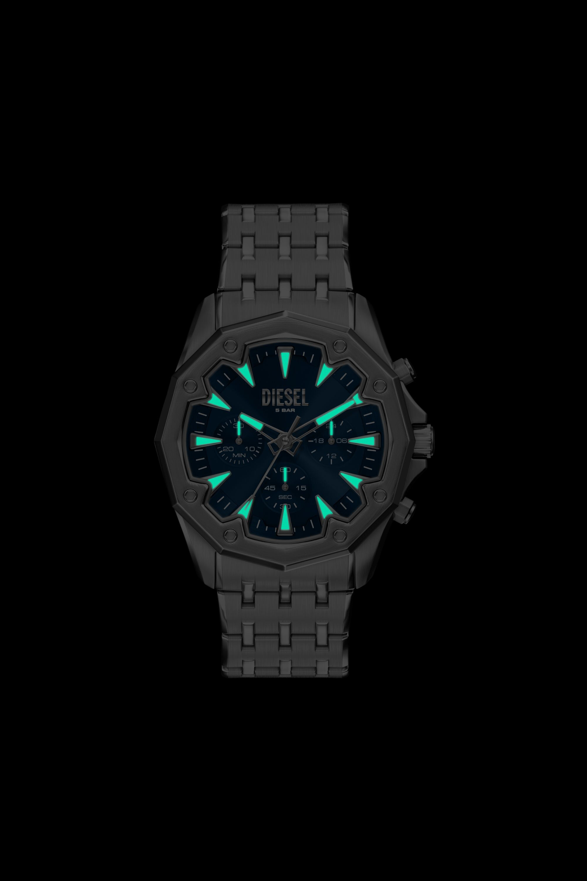 Men's Stinger Stainless Steel Watch | Silver | Diesel [[Country]]