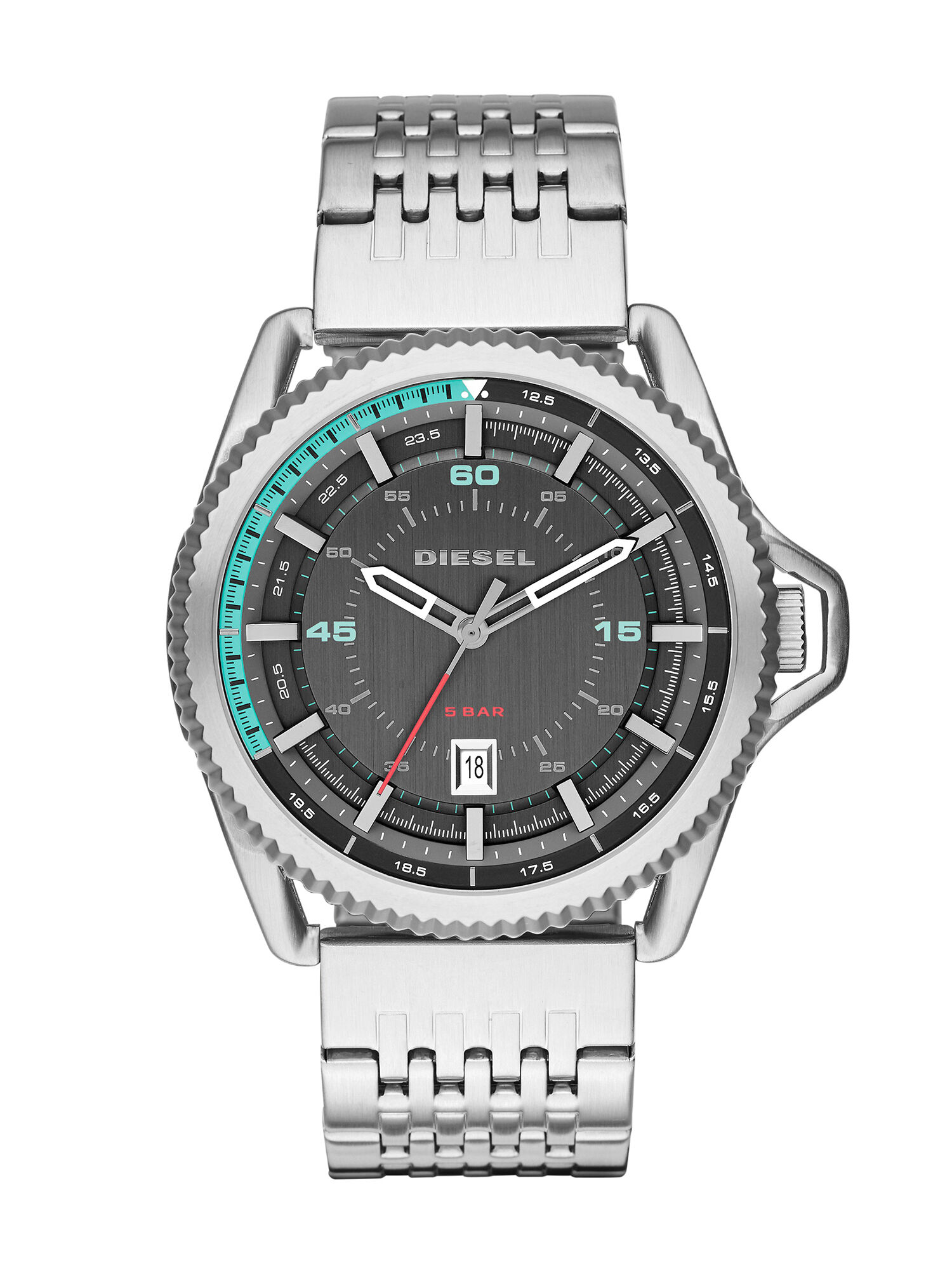 Diesel - DZ1729, Man's Quartz analog watch in Silver - 1