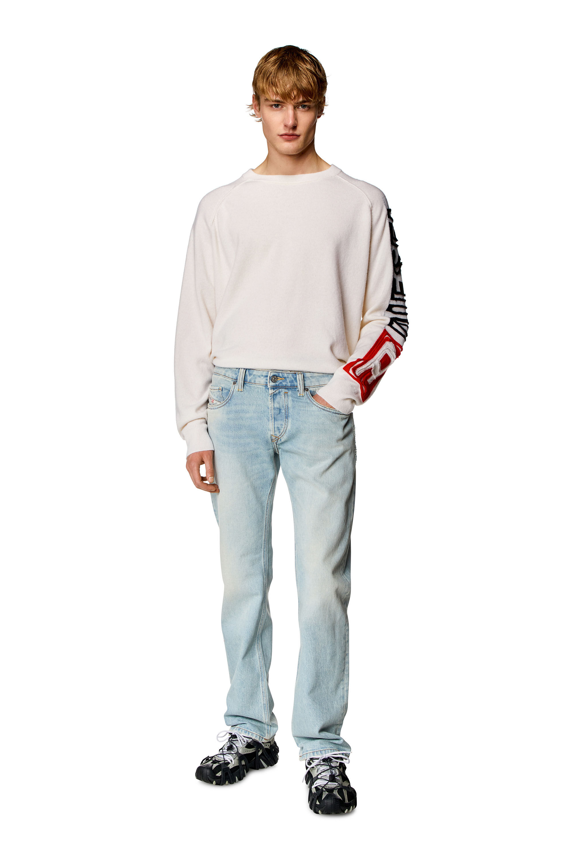 Diesel - Man's Regular Jeans Safado 09H41, Light Blue - 1