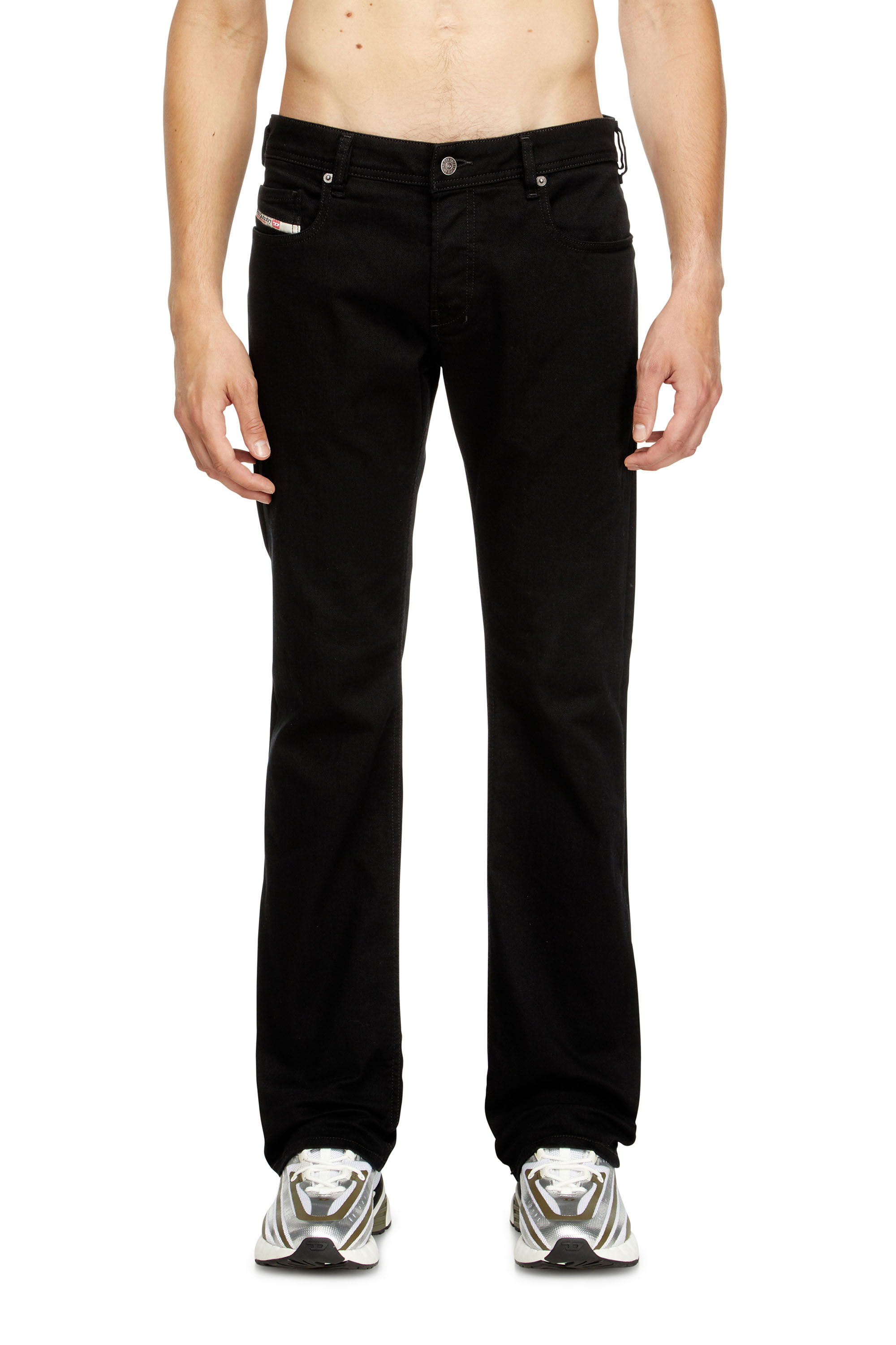 Diesel - Man's Bootcut Jeans 2007 Zatiny 0688H, Black/Dark grey - 3