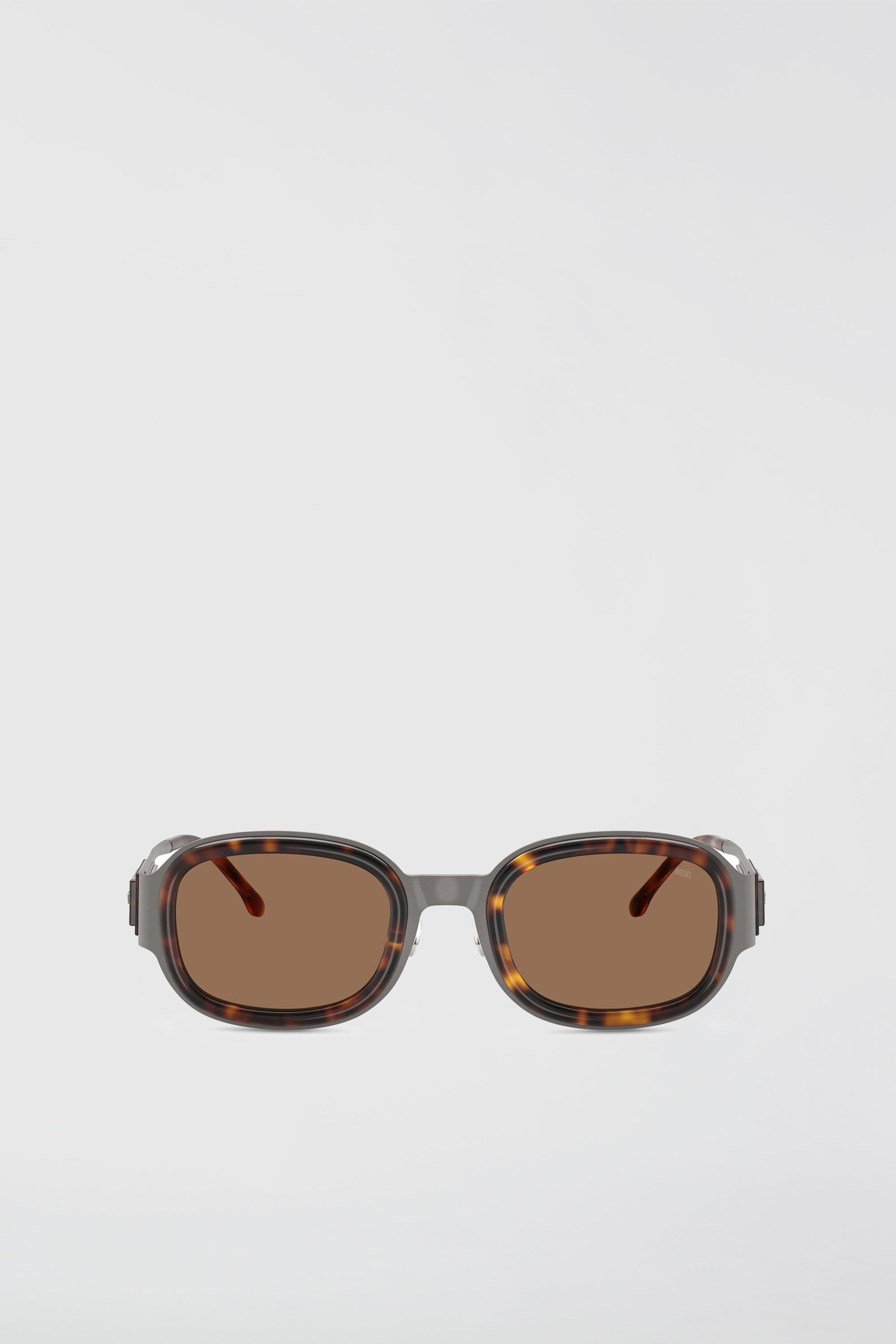 Diesel - 0DL1020, Unisex's Square sunglasses in Brown - 1
