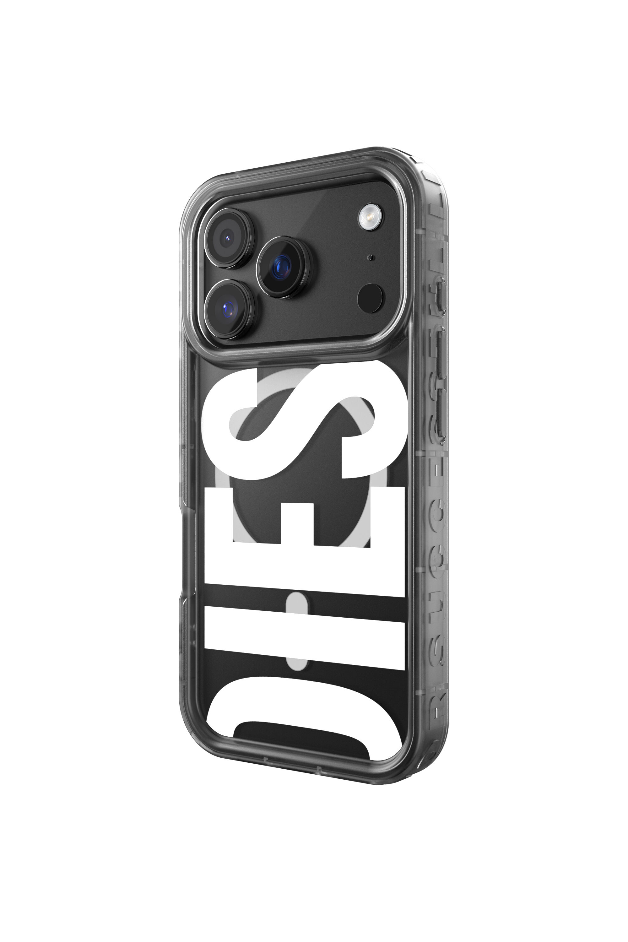 スマホアクセサリー DIESEL Black Oxidized Biscotto Case Black 3D
