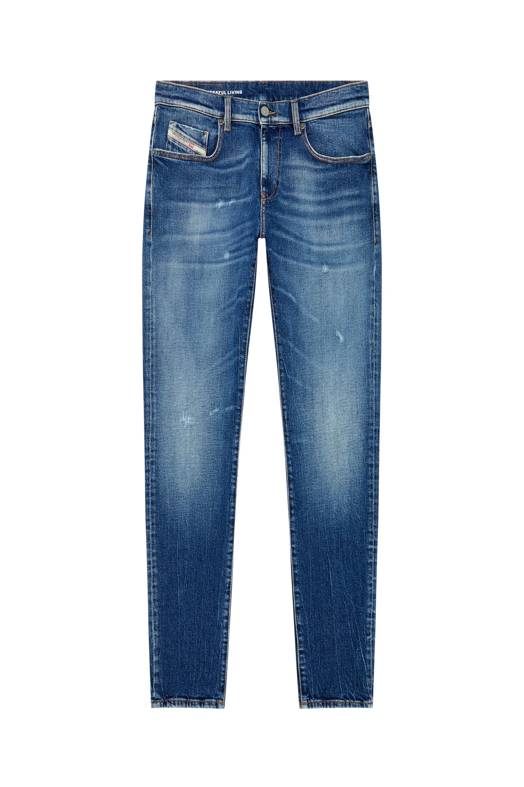 Diesel - Slim Jeans 2019 D-Strukt 007T3, Medium blue - Image 2