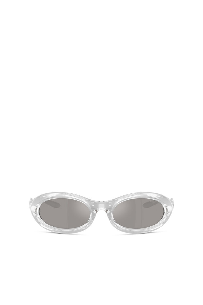 Diesel - 0DL3011U, Unisex's Oval sunglasses in Grey - 2