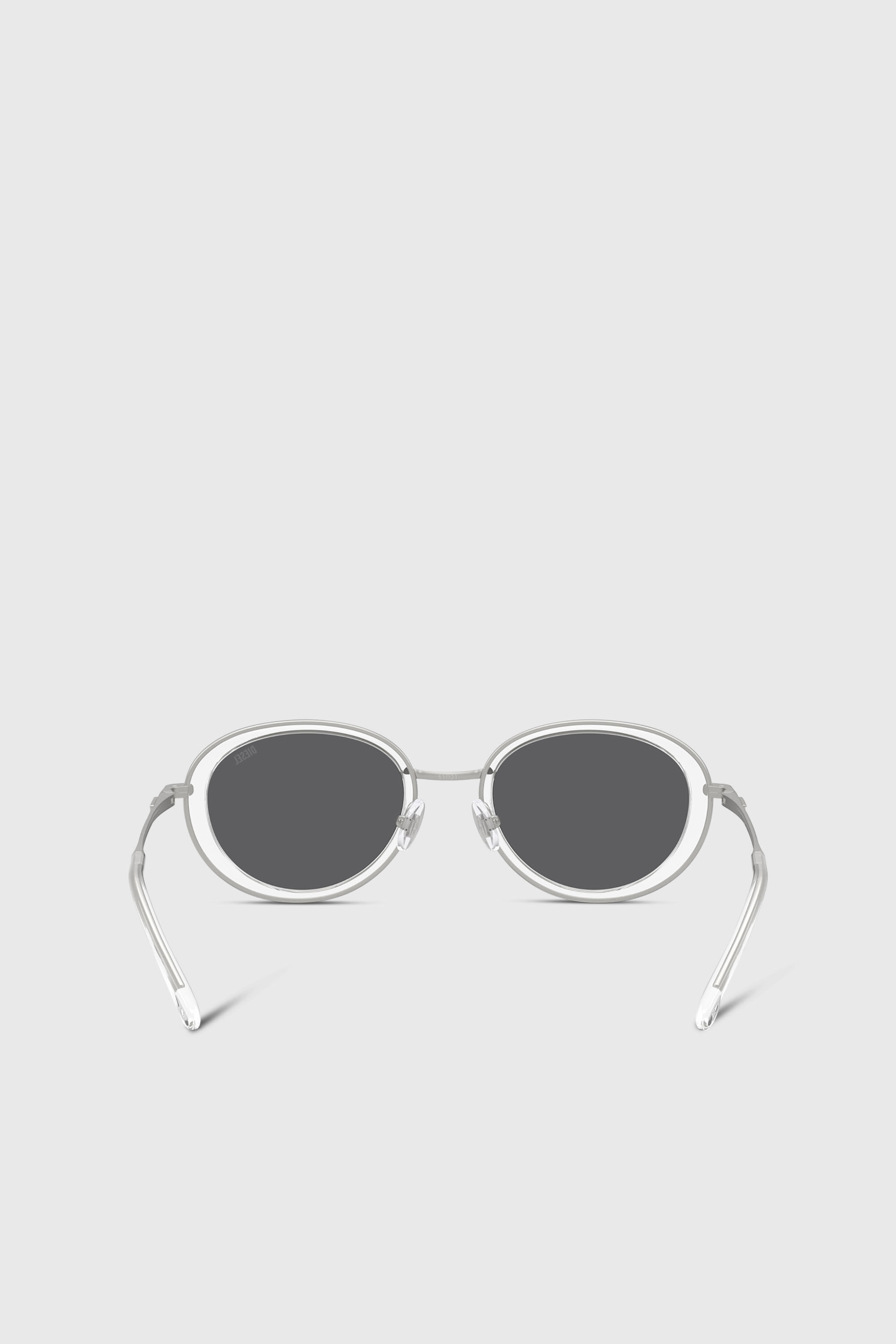 Diesel - 0DL1018, Unisex's Oval sunglasses in White - 3