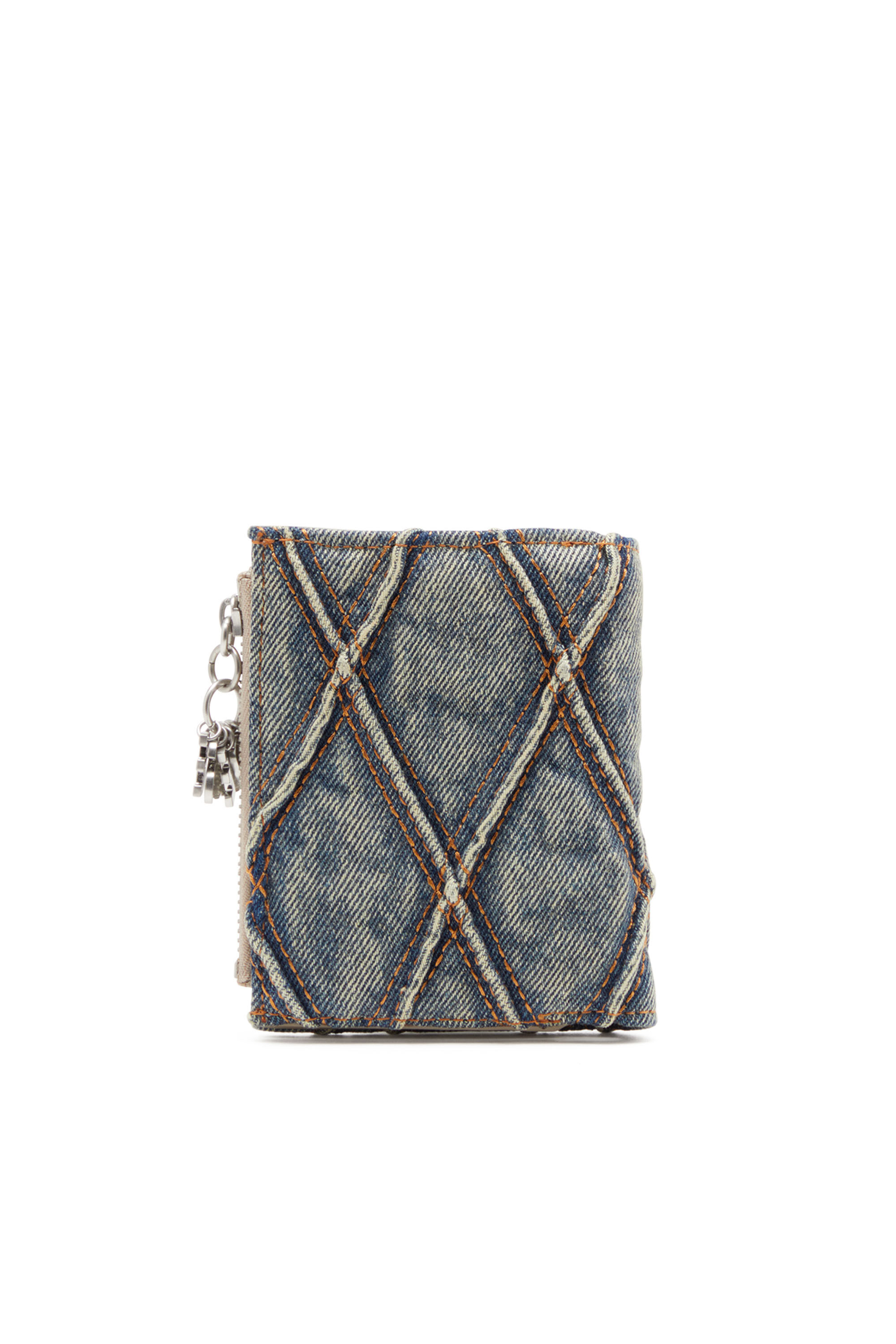 小物 DESCENDANT IN TWO WALLET Women's Small wallet in printed glossy PU | Pink | Diesel