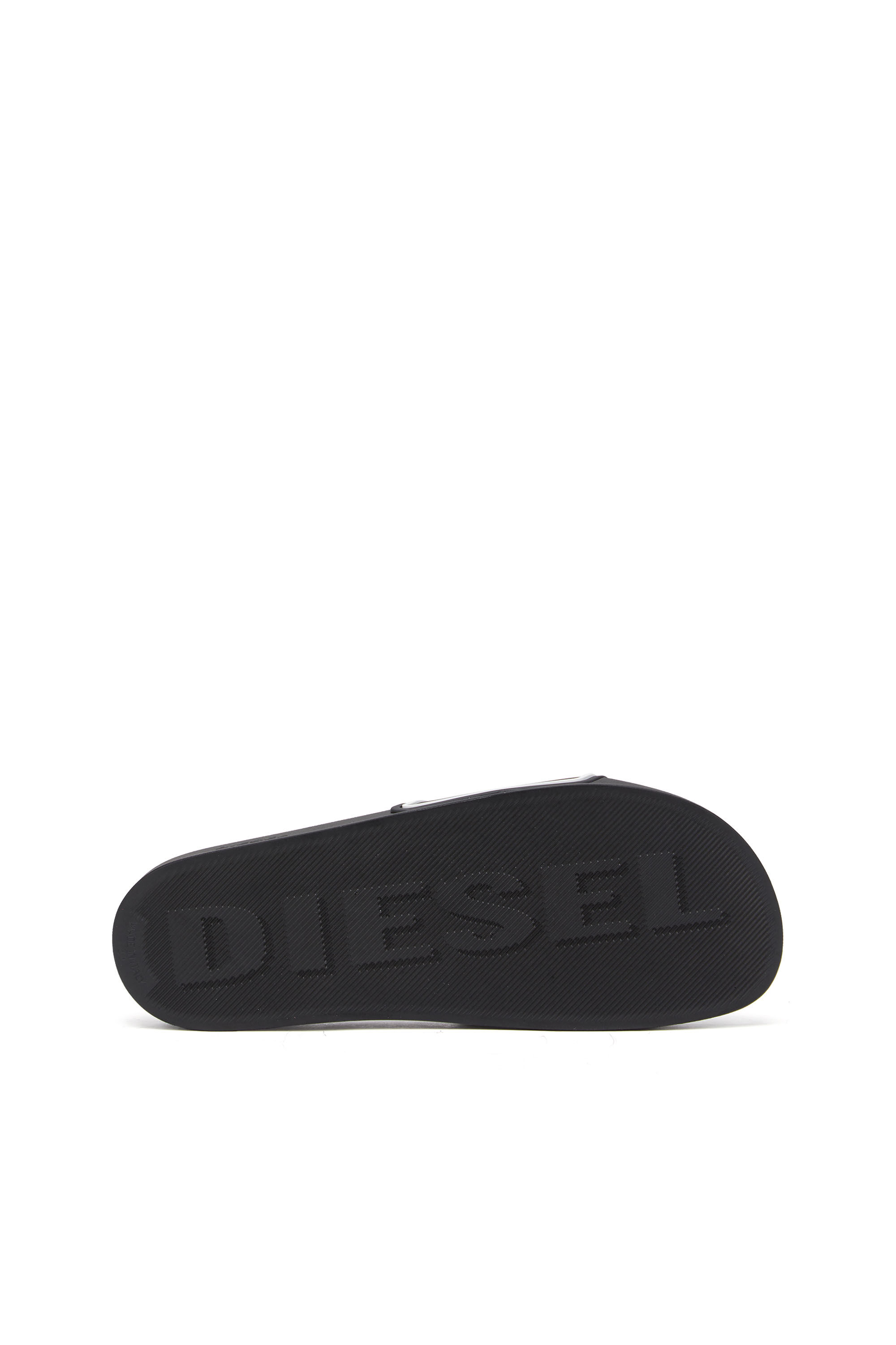 洗練されたデザイン　DIESEL　SA-MAYEMI CC X　ブラック　27 Diesel's rubber slides for Man | Diesel SA-MAYEMI CC