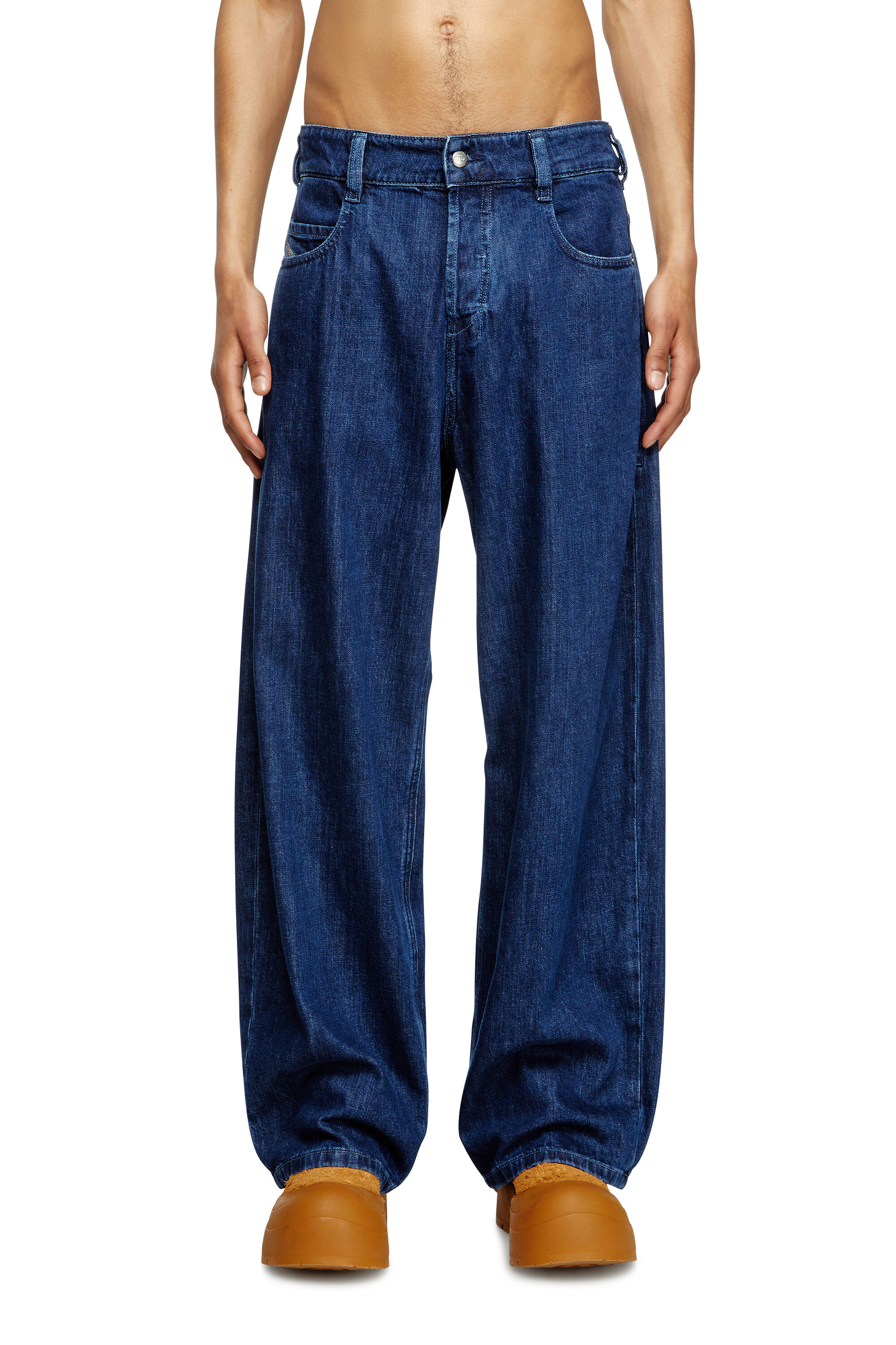 Women's Relaxed Jeans | Dark Blue | Diesel 1997 D-Enim-M