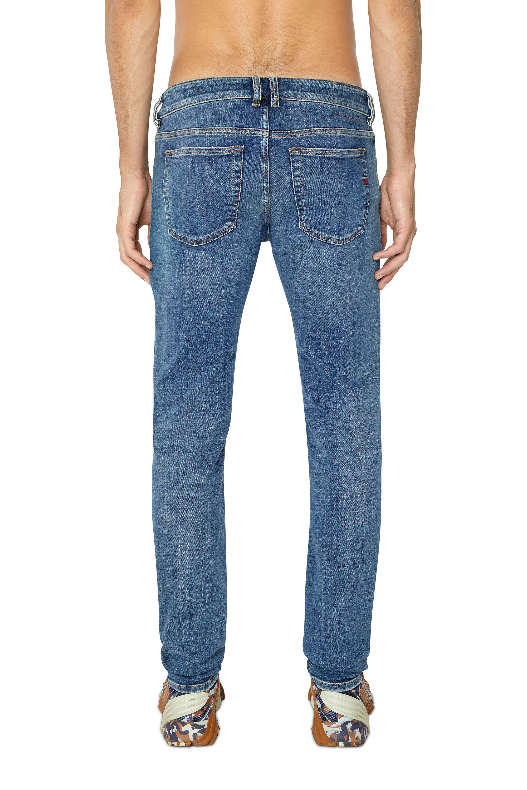 Diesel - 1979 Sleenker 09E43 Skinny Jeans, Medium blue - Image 3