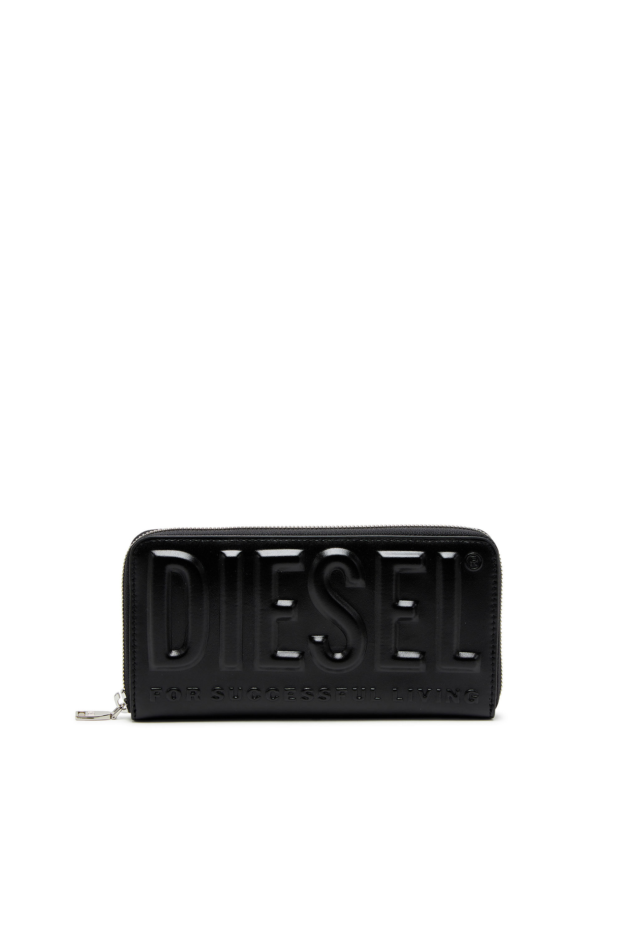 Diesel - DSL 3D -CONTINENTAL ZIP L, Black - Image 1