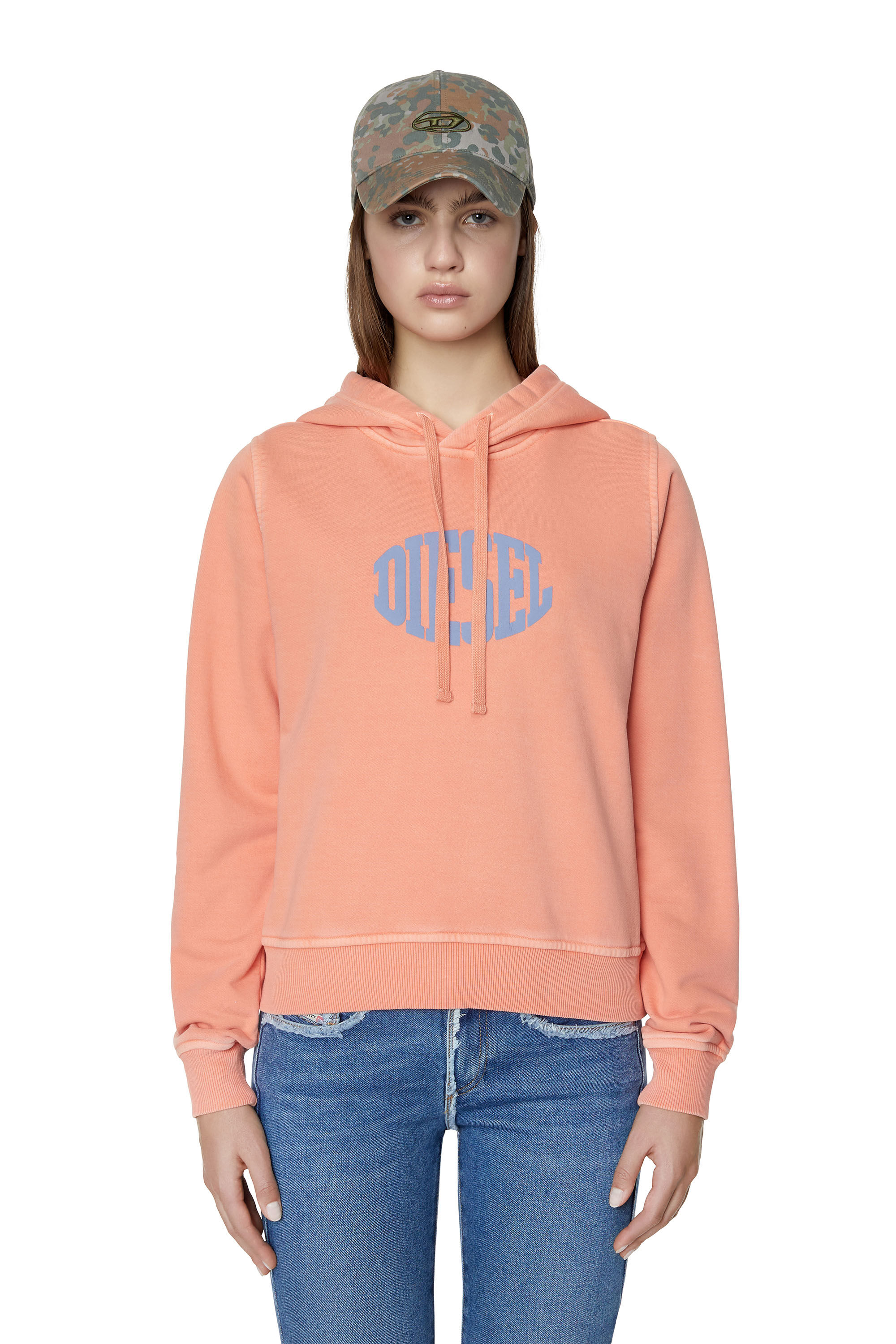 Diesel - F-REGGY-HOOD-E2, Orange - Image 3