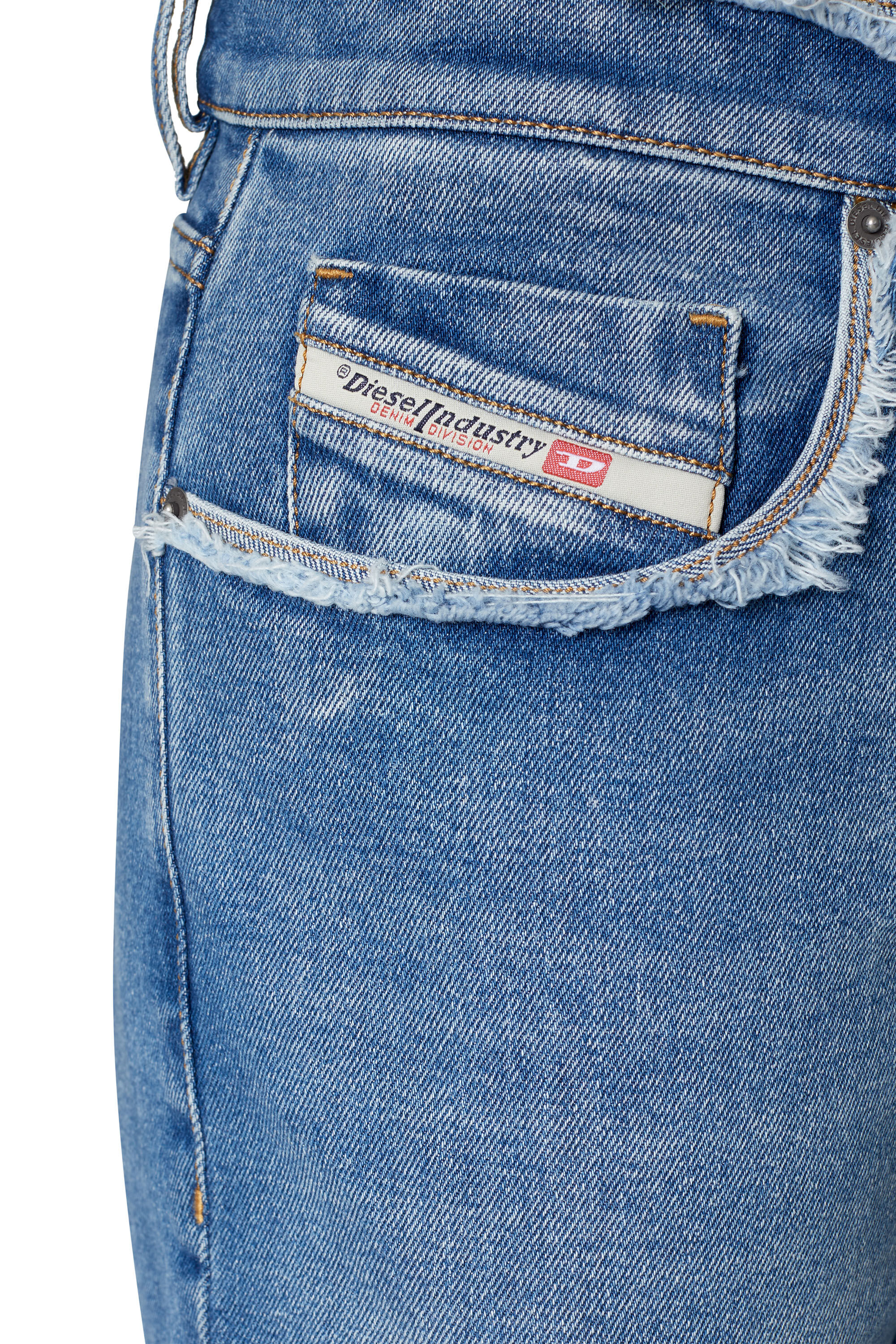 Diesel - Slim Jeans 2019 D-Strukt 09E19, Medium blue - Image 5