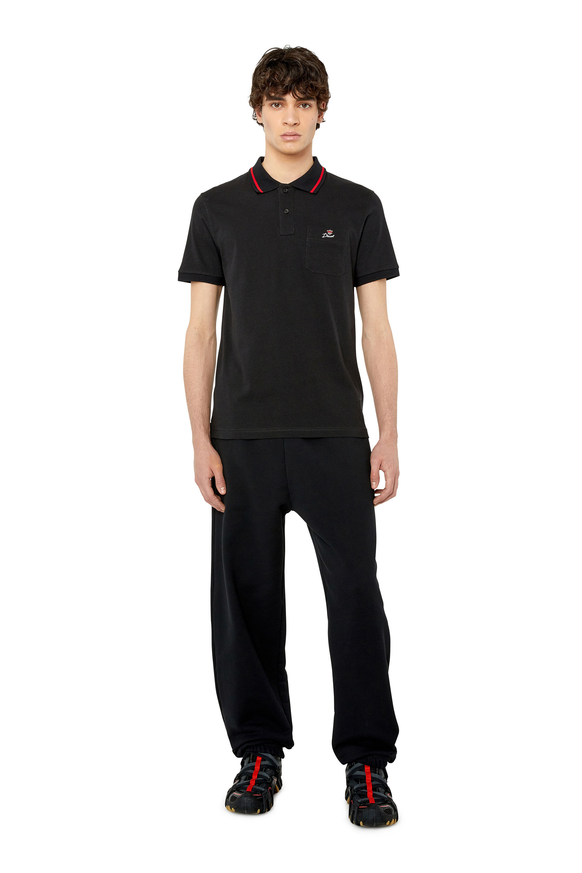 Diesel - T-SMITH-POC, Black - Image 1