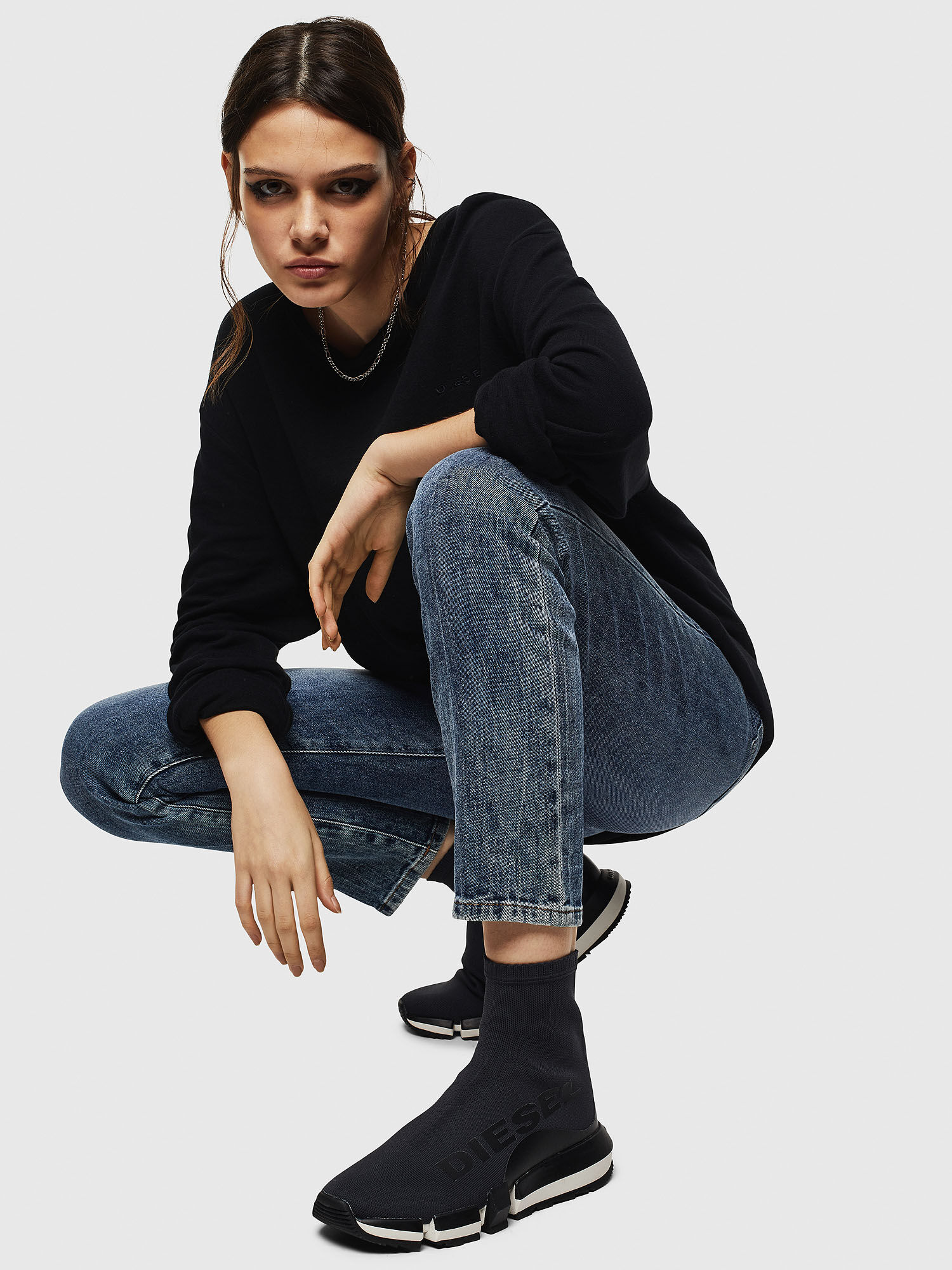 Diesel sock sneakers womens clearance