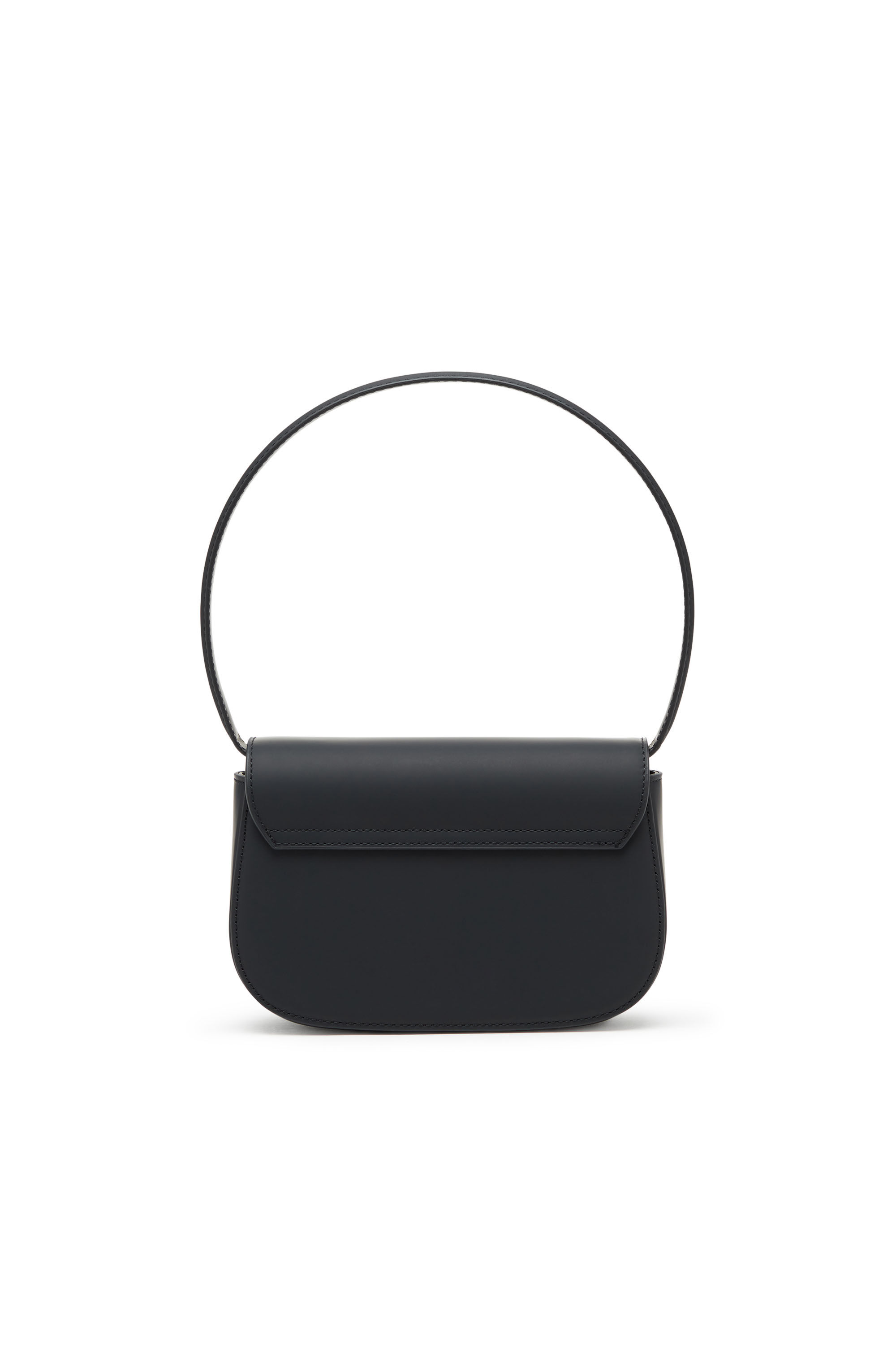 Women's 1DR-Iconic shoulder bag in matte leather | Black Women's 1DR-Iconic shoulder bag in matte leather | Black