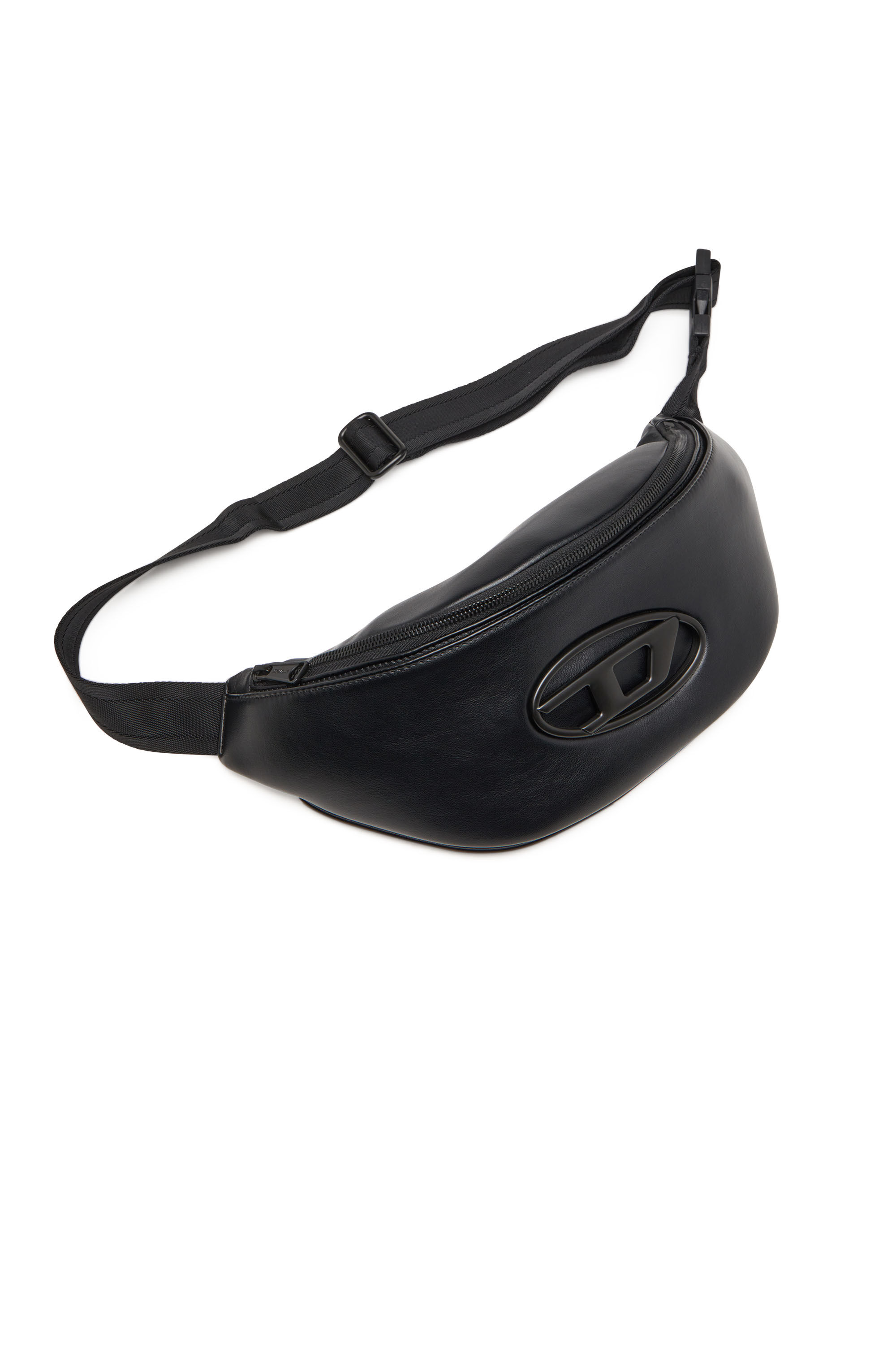 Men's Holi-D-Belt bag in PU and neoprene | Black | Diesel FI