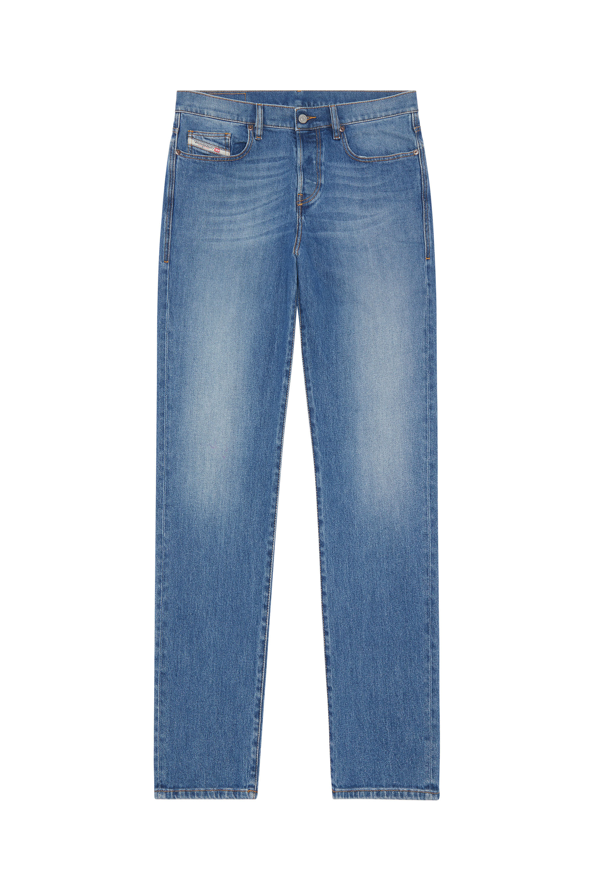 Diesel - Straight Jeans 2020 D-Viker 09F82, Medium blue - Image 2