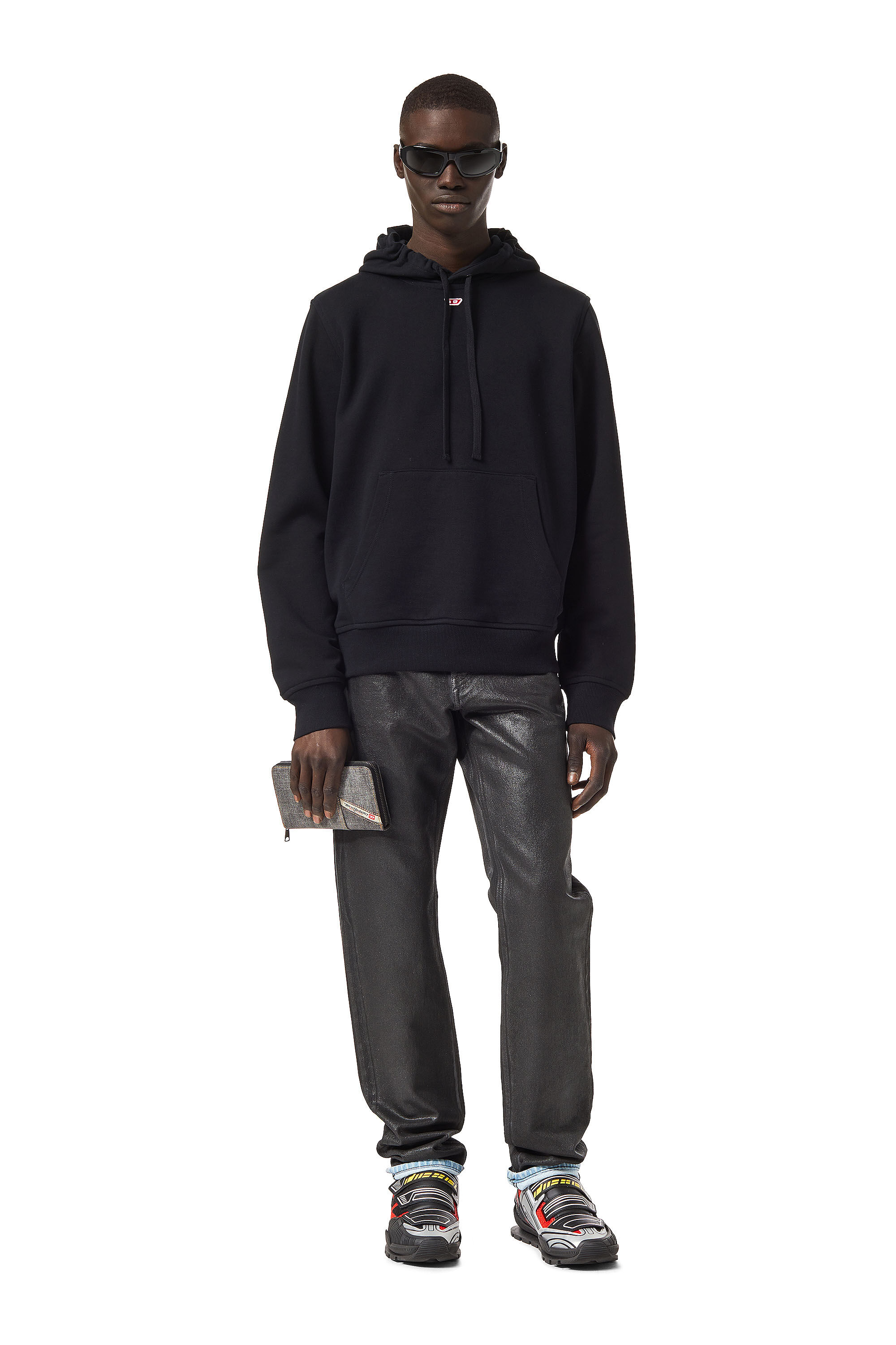 Diesel - S-GINN-HOOD-D, Black - Image 1