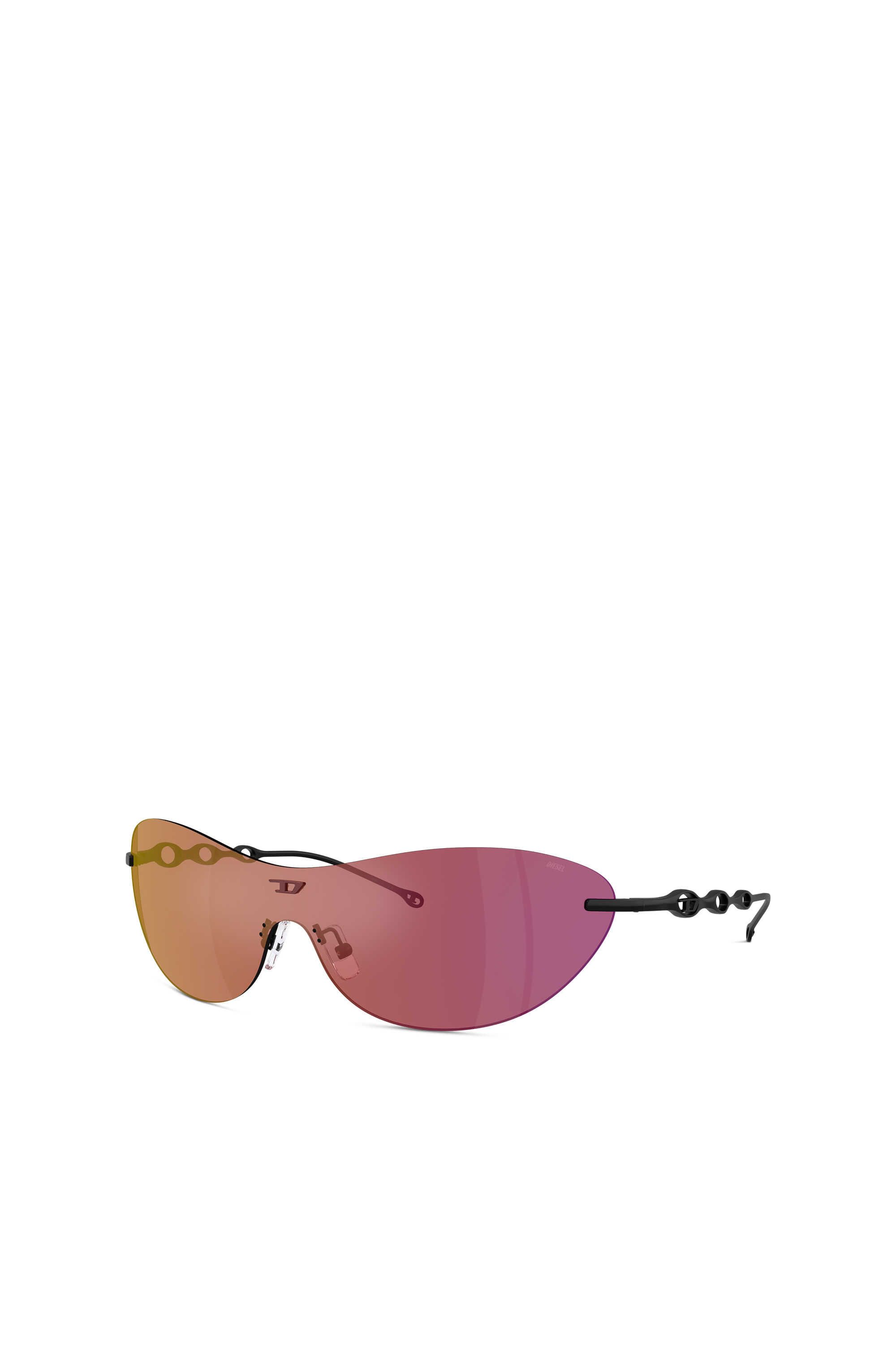 Women's Iconic oval sunglasses | Violet | Diesel {{Country}}