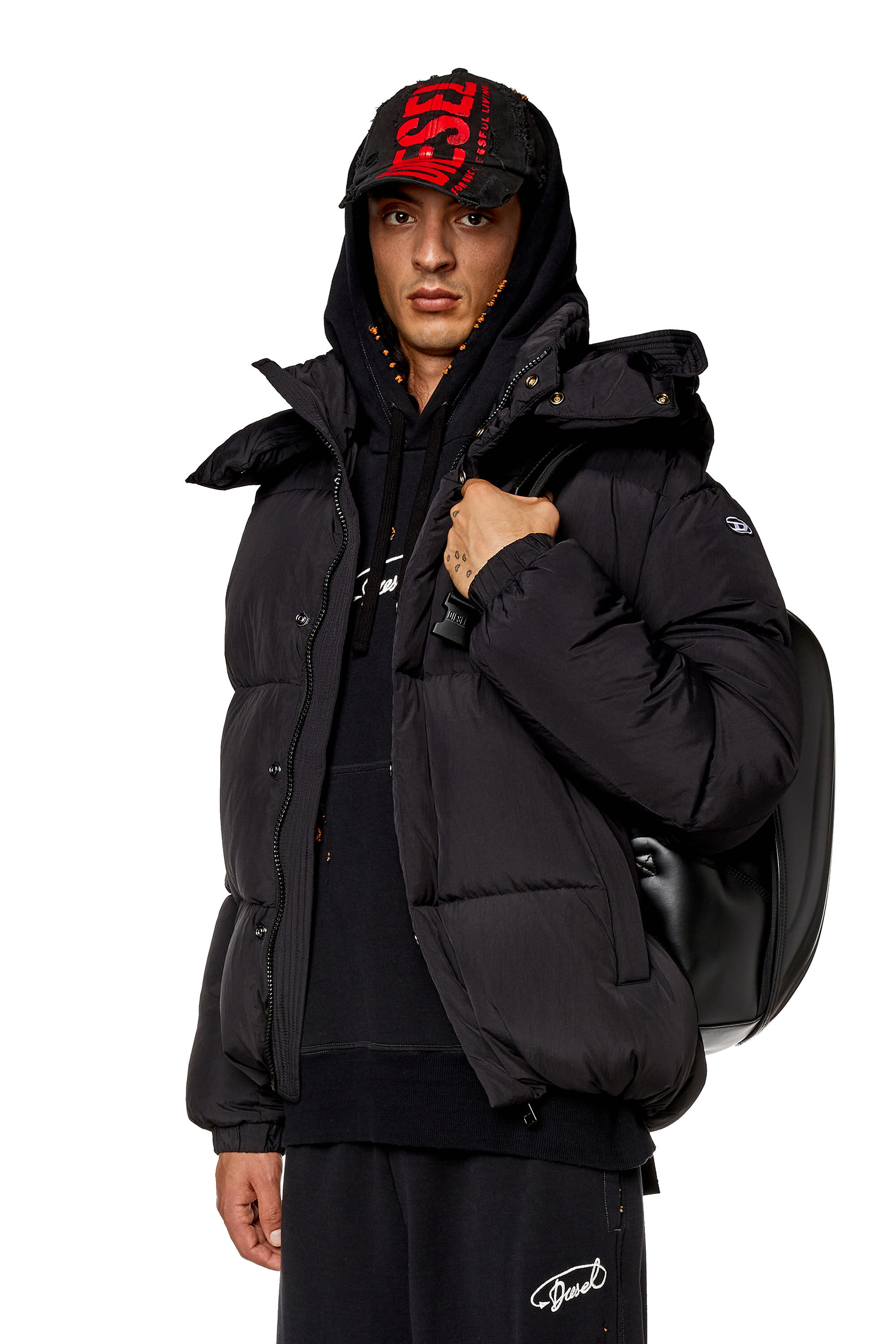 Diesel - W-ROLFYS, Black - Image 3