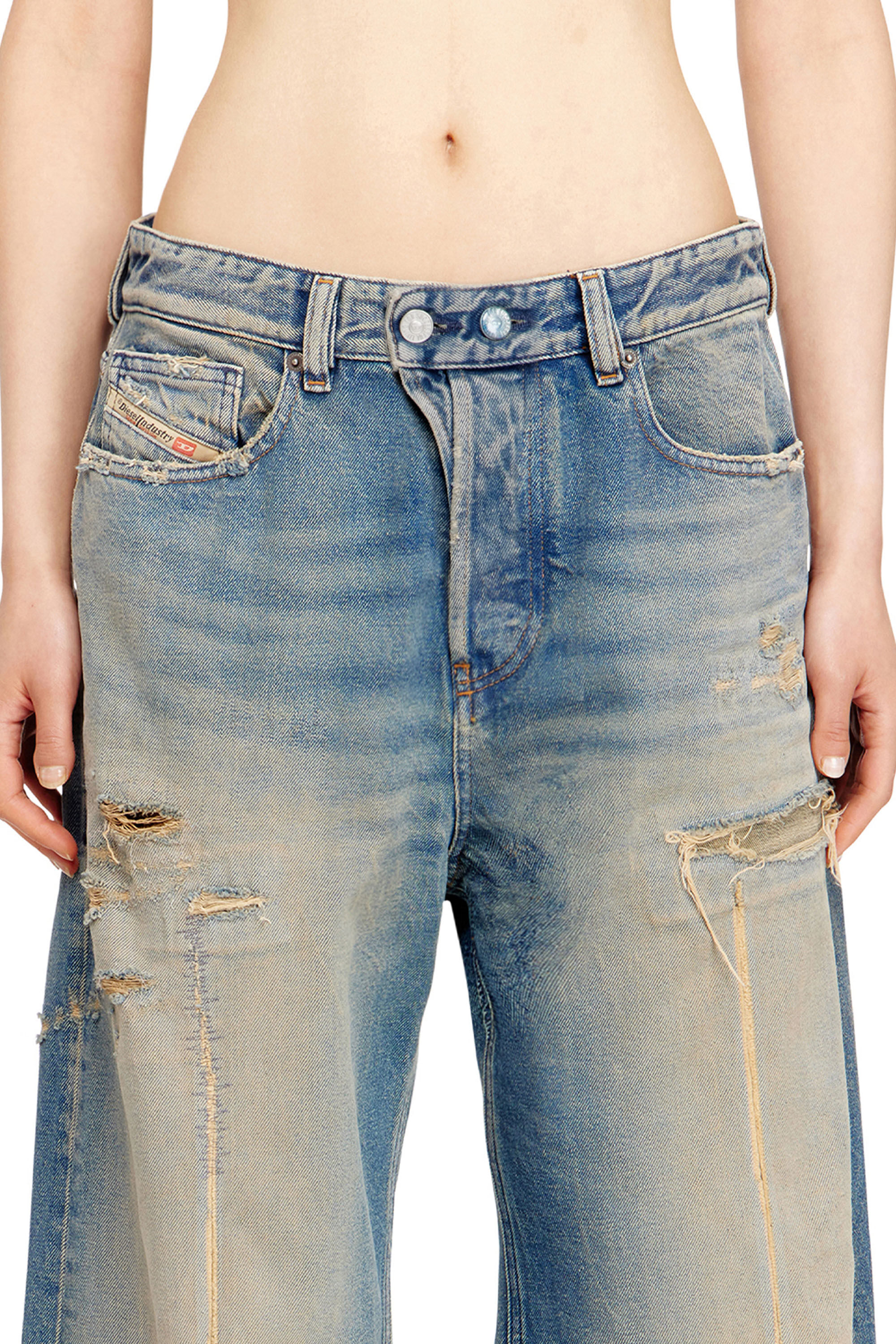 Women's Relaxed Jeans | Low Waist 1996 D-Sire | Medium blue
