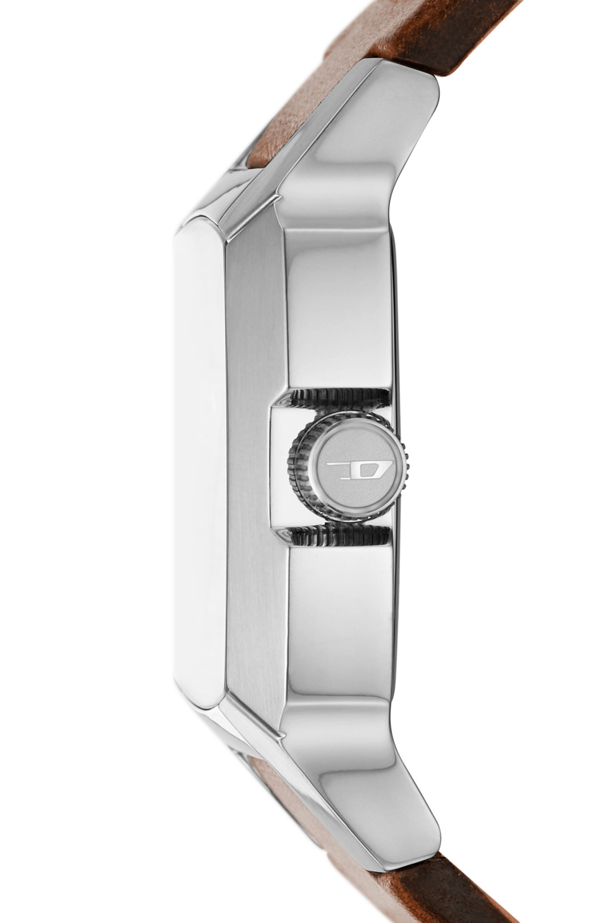 DZ1998: Cliffhanger Brown Leather Watch | Diesel