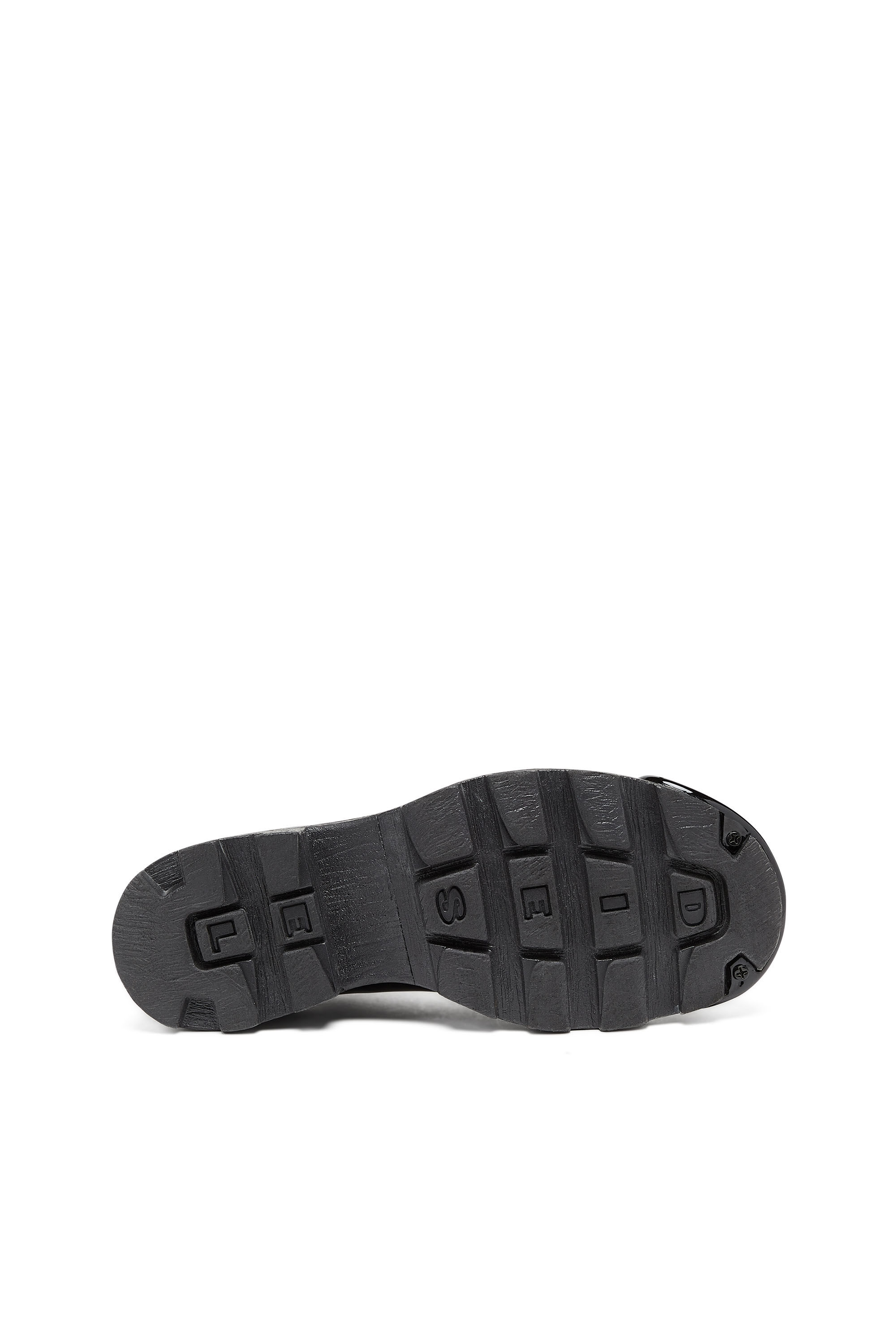 Men's D-Hammer-Leather lace-up shoes with oval D toe cap