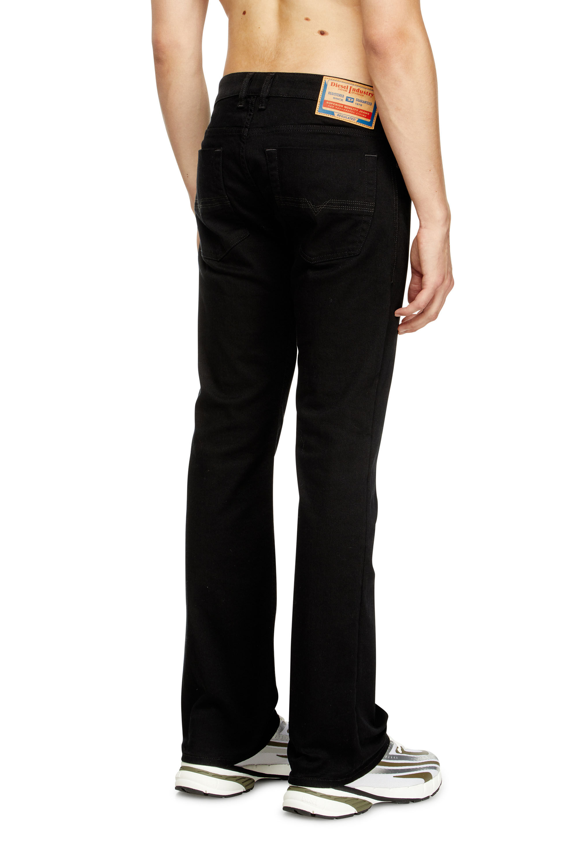 Diesel - Man's Bootcut Jeans 2007 Zatiny 0688H, Black/Dark grey - 4