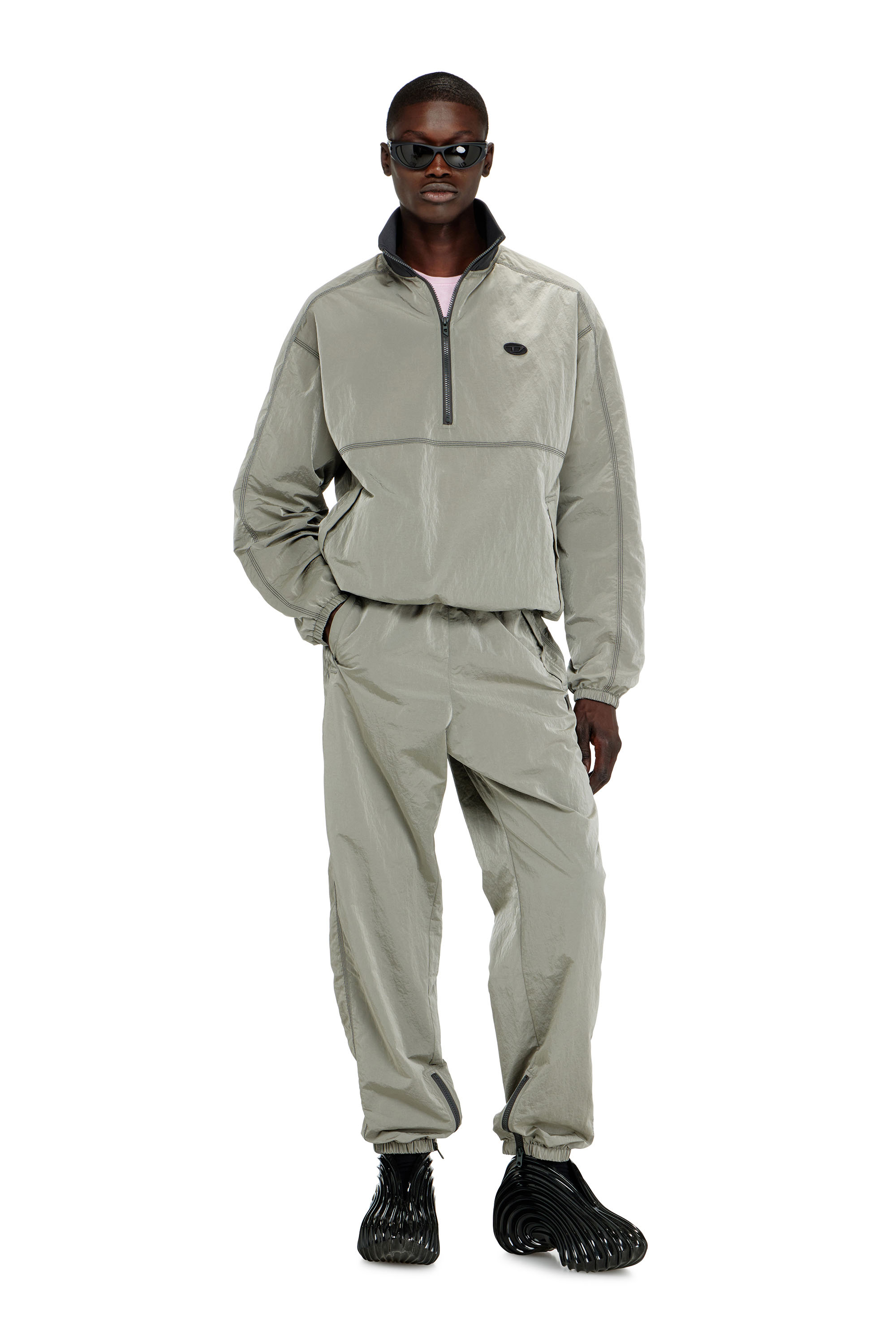 Diesel - MELISSA QUANTUM SNEAKERS X, Unisex's Slip-on sneaker in Melflex&reg; in Black - 2