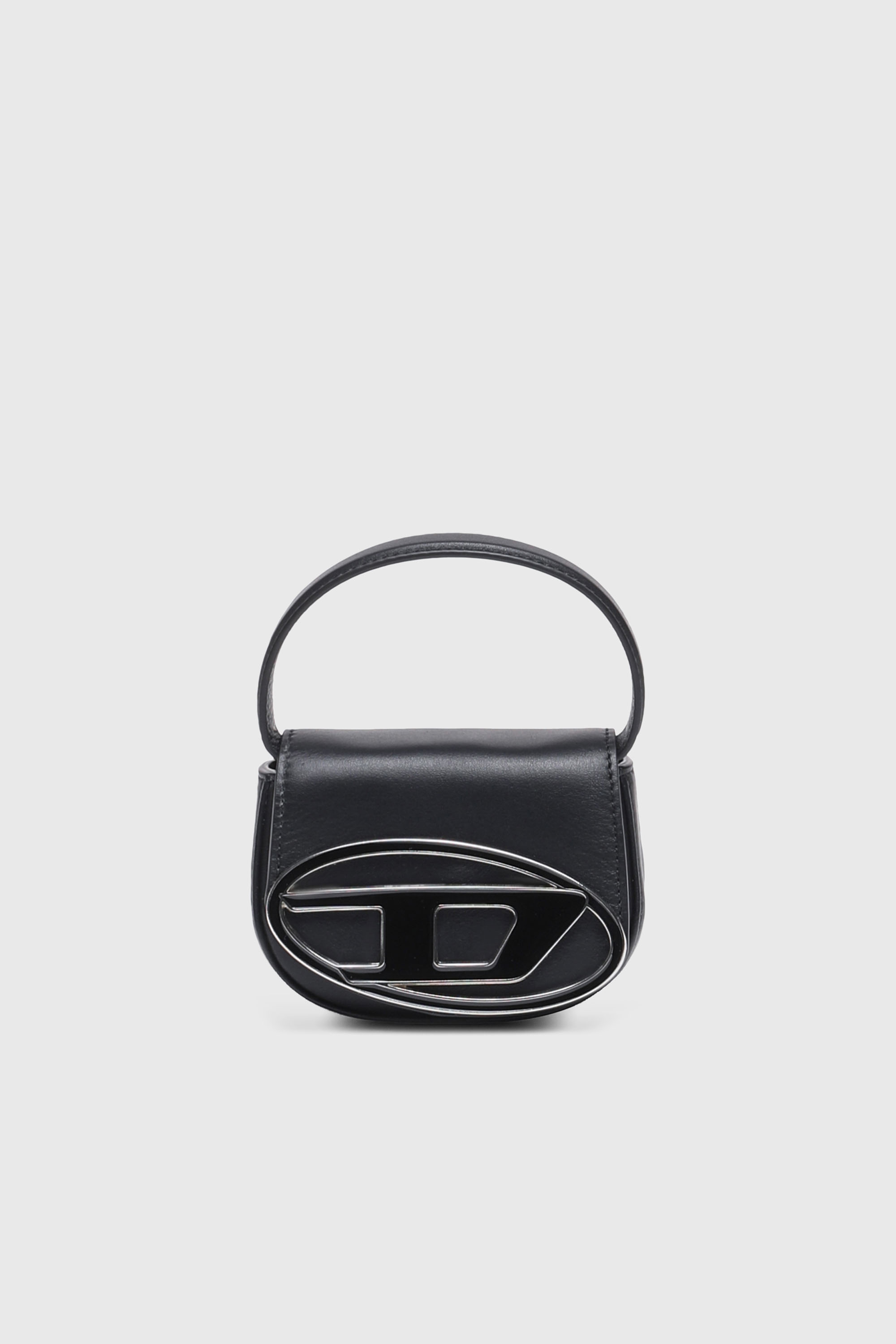 Diesel - 1DR XS, Woman's 1DR XS-Iconic mini bag with D logo plaque in Black - 4