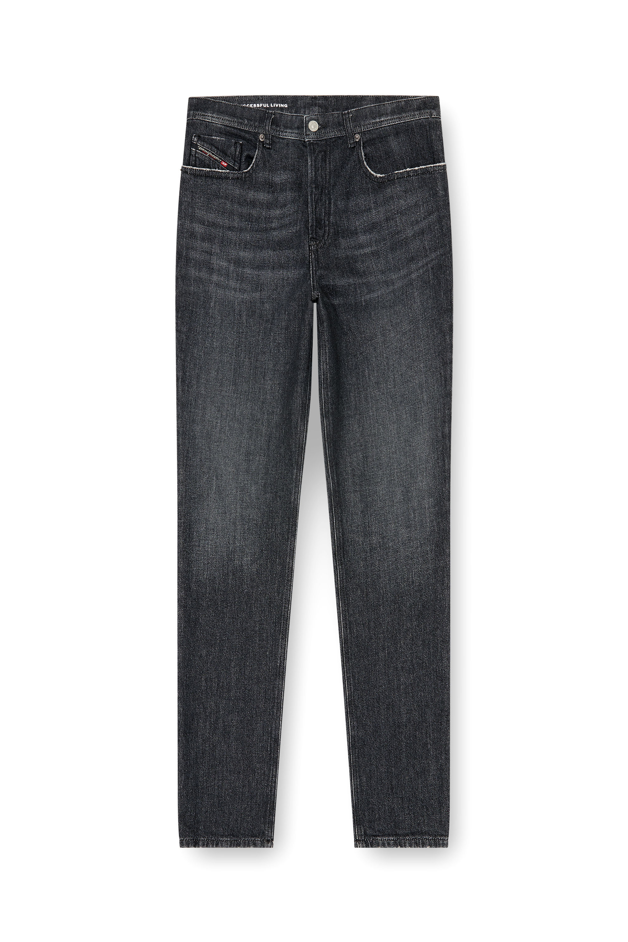 Diesel - Man's Regular Jeans 2023 D-Finitive 09P79, Black/Dark grey - 6