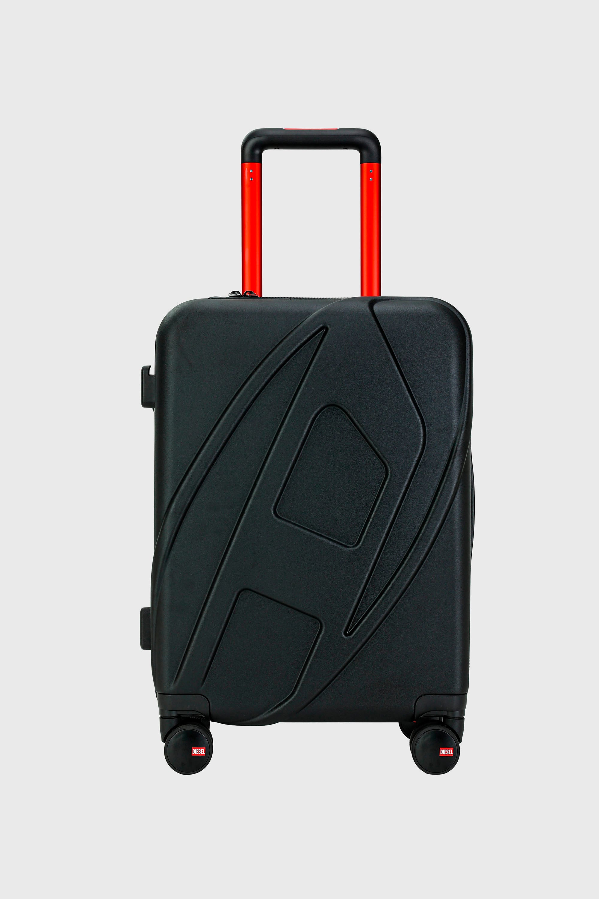 Diesel - LU0043 HARD LUGGAGE - DSL012, Unisex's Oval D suitcase size S in Black - 1