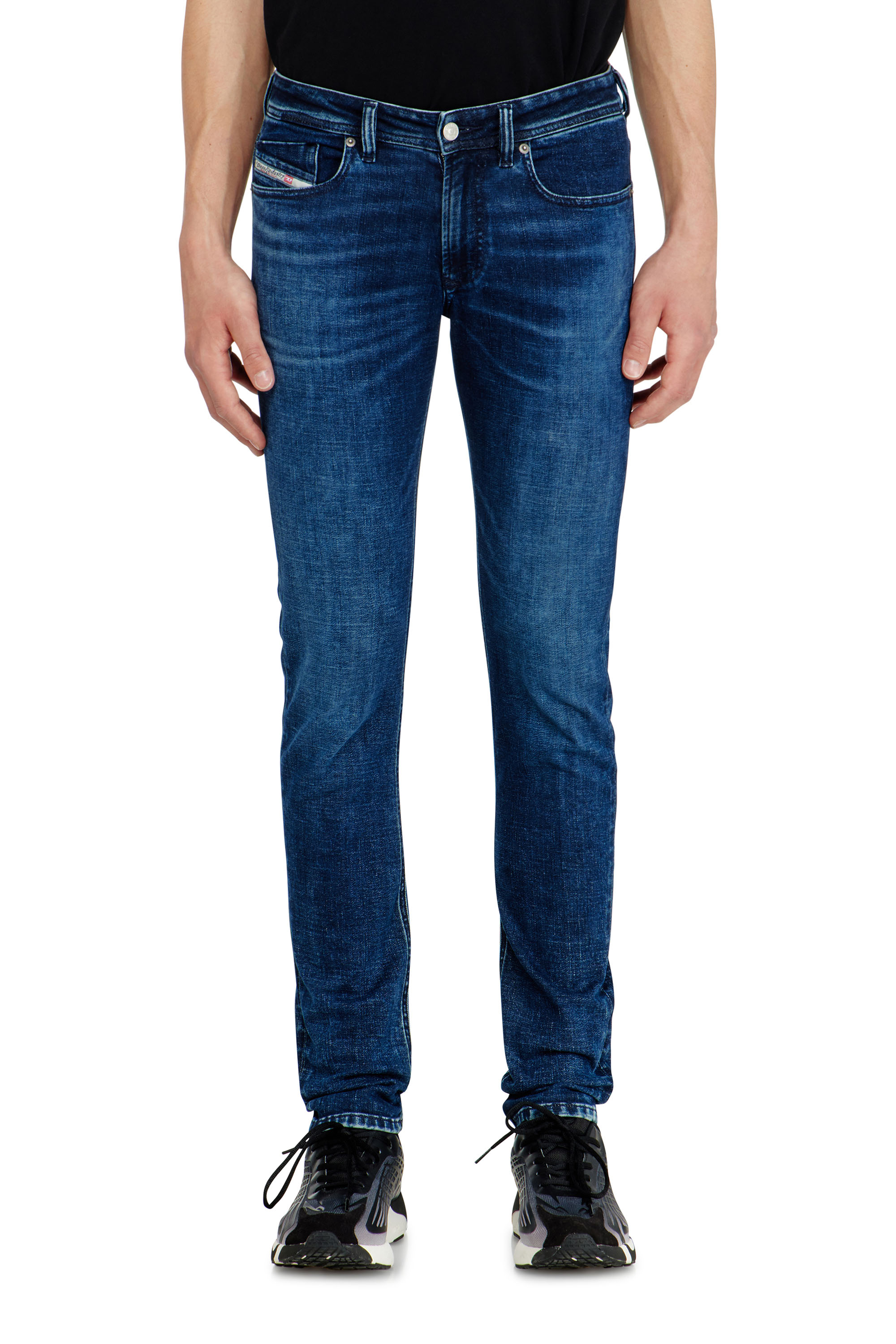 Diesel - Man's Skinny Jeans 1979 Sleenker 0KBBD, Dark Blue - 4