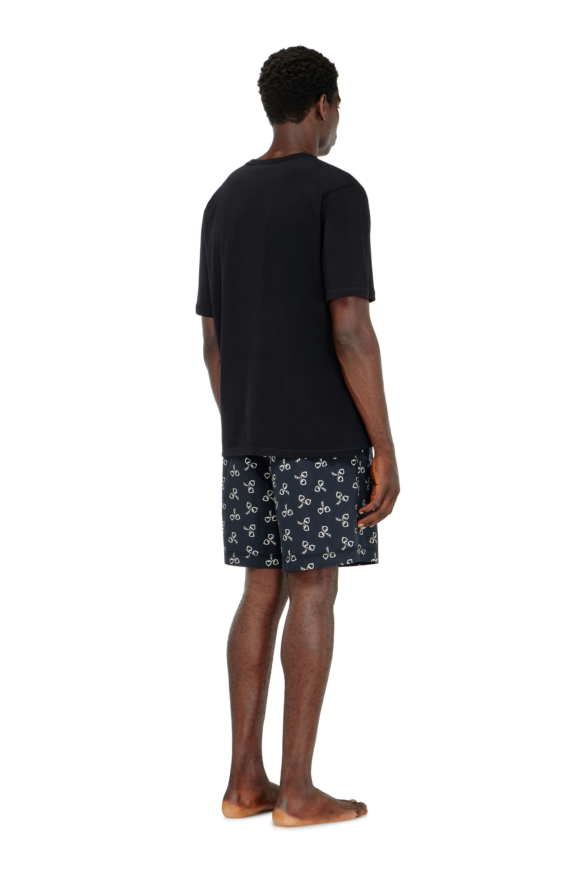 Diesel - KIT-JAMES-D-BOX, Man's Cotton pyjama set with handcuff print in null - 2