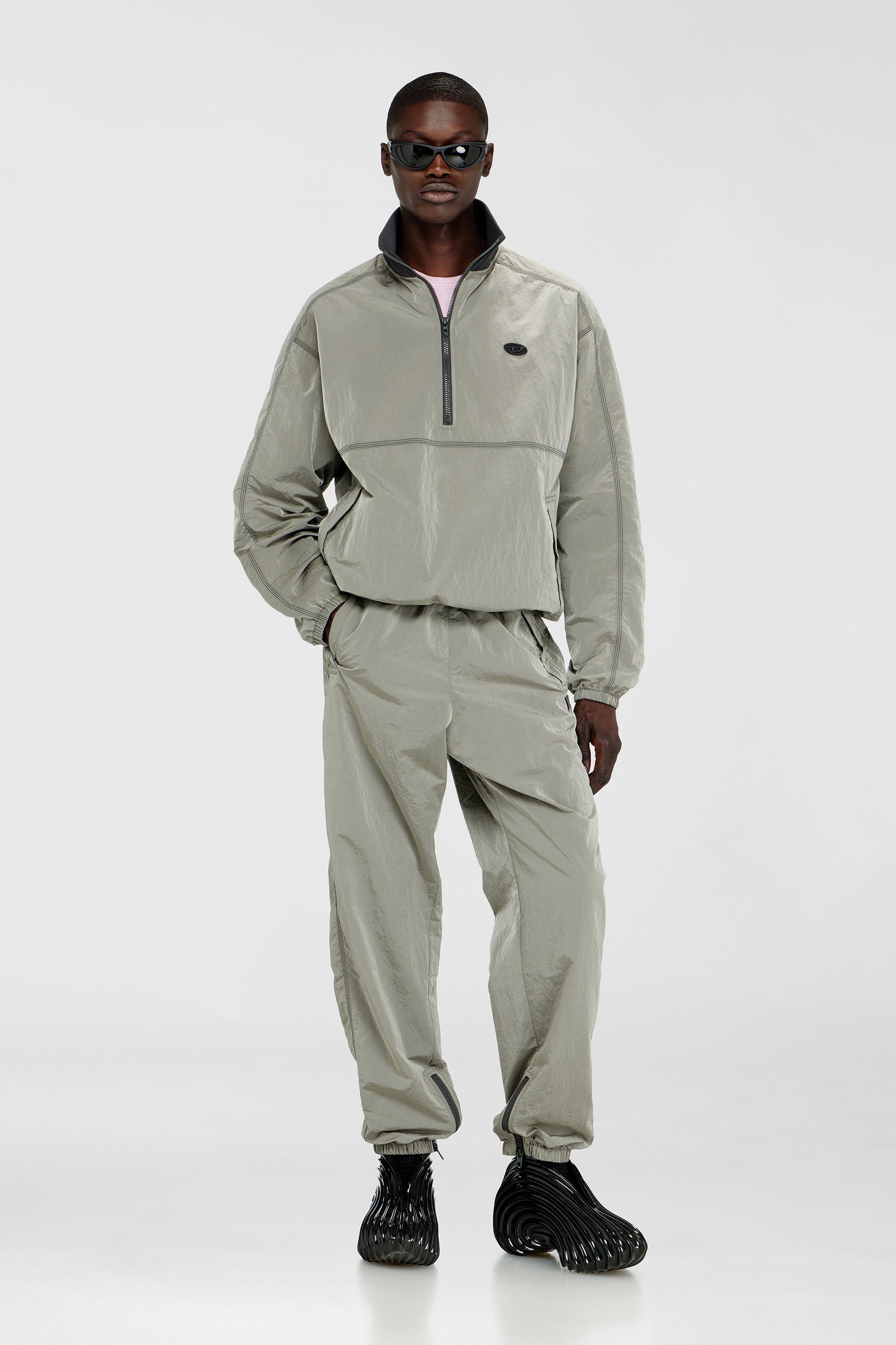 Diesel - MELISSA QUANTUM SNEAKERS X, Unisex's Slip-on sneaker in Melflex&reg; in Black - 2