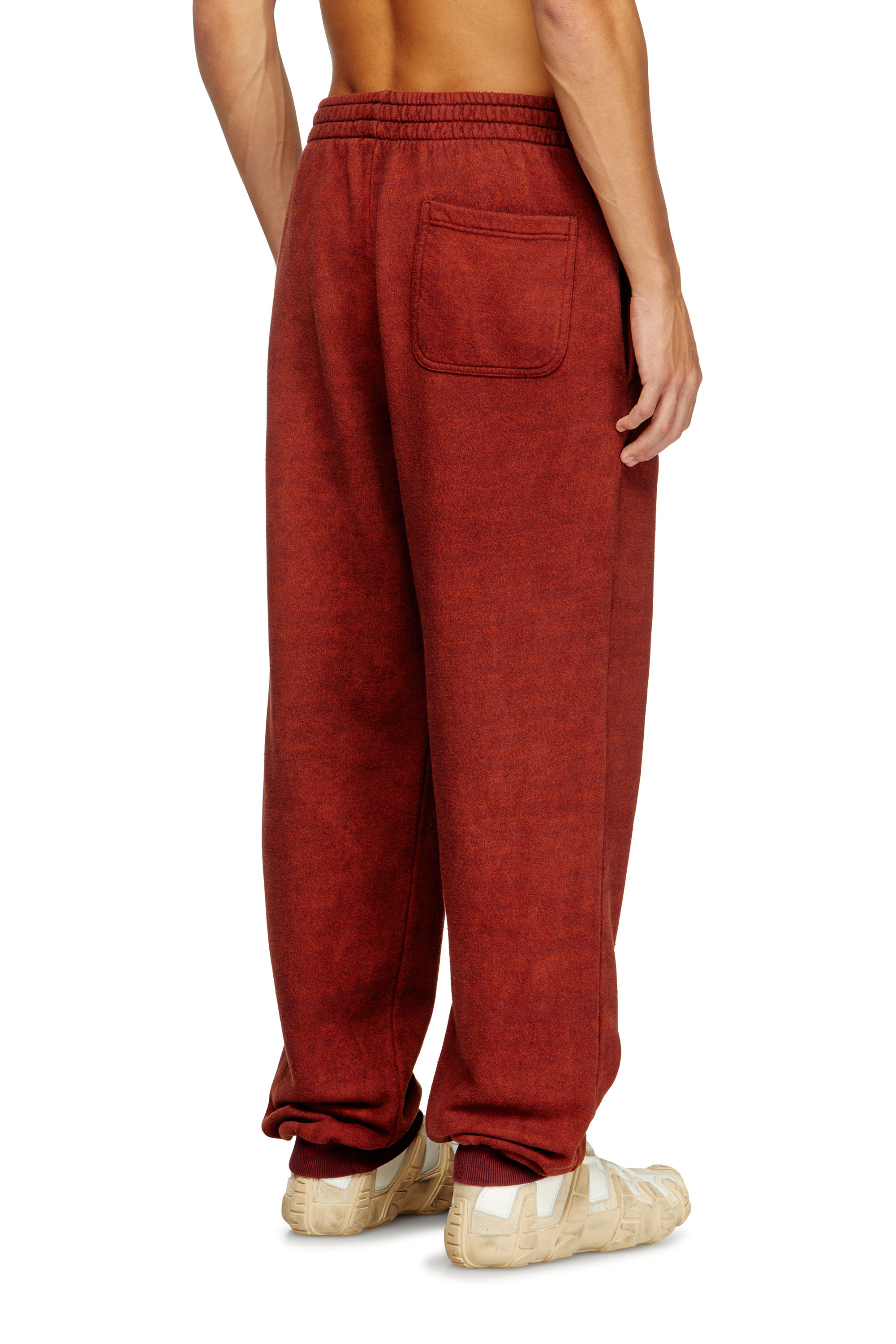 Diesel - P-MARKY-CUFF, Man's Drawstring pants with ribbed trim in null - 3