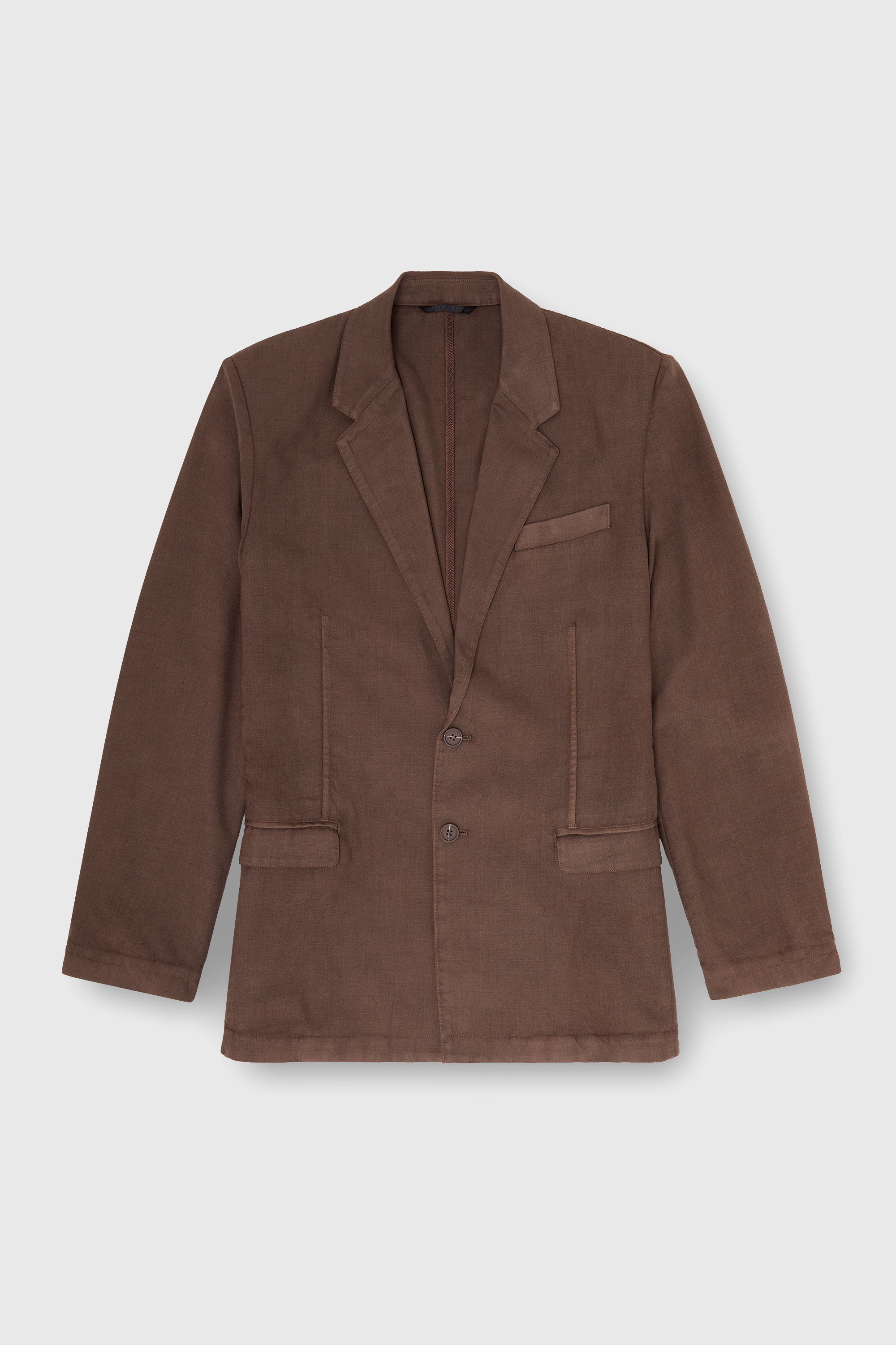 Diesel - J-CREED-AECB, Man's Blazer in stretch wool in Brown - 2