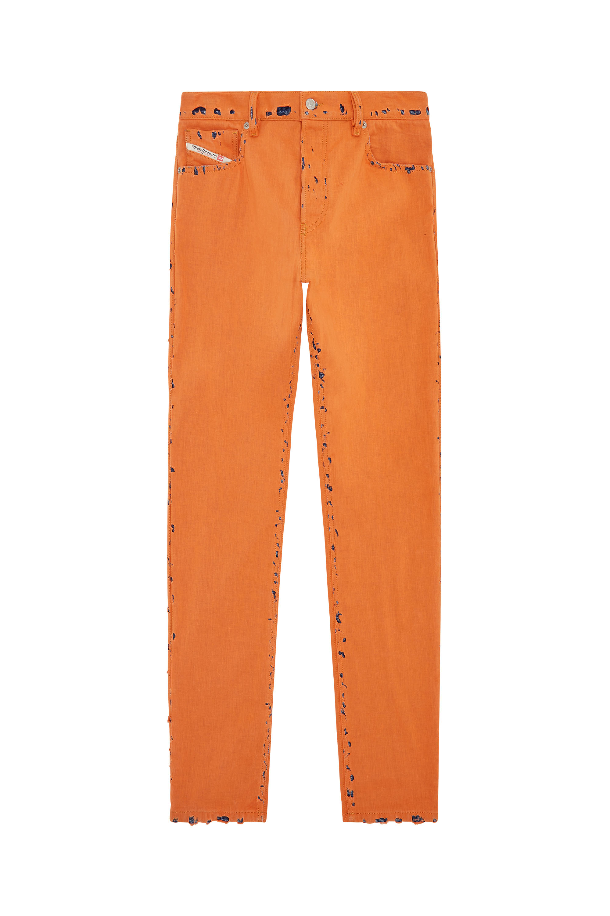 1995 D-Sark 007R5 Straight Jeans, Orange - Jeans