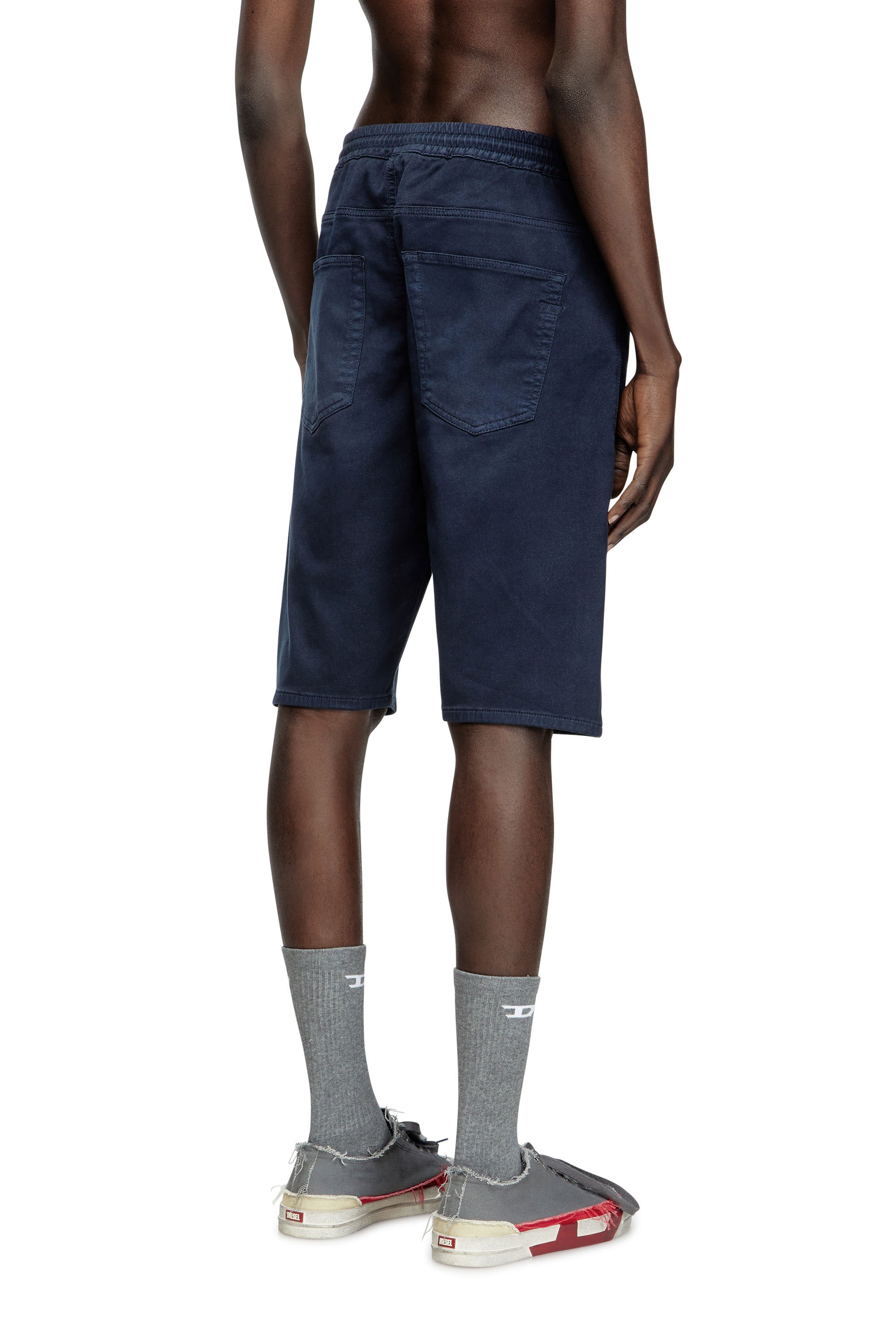 Diesel - 2033 D-KROOLEY-SHORT JOGG, Man's Chino shorts in JoggJeans in null - 4