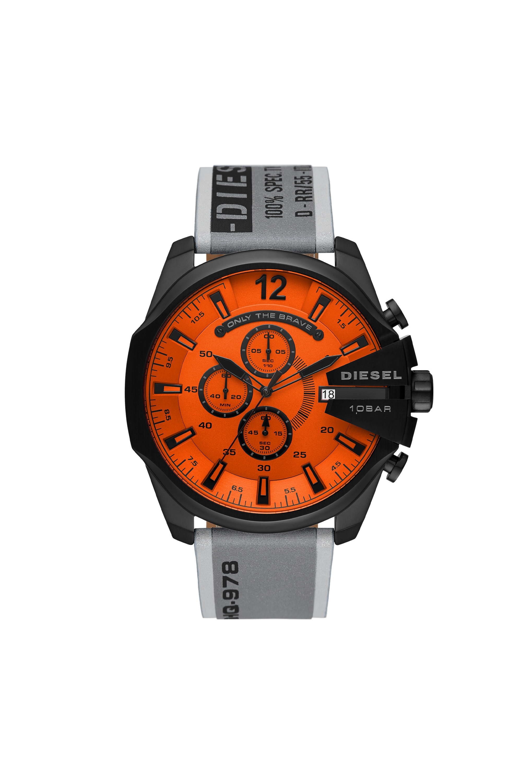 DZ4535, Black/Orange Diesel - DZ4535, Black/Orange - Image 1