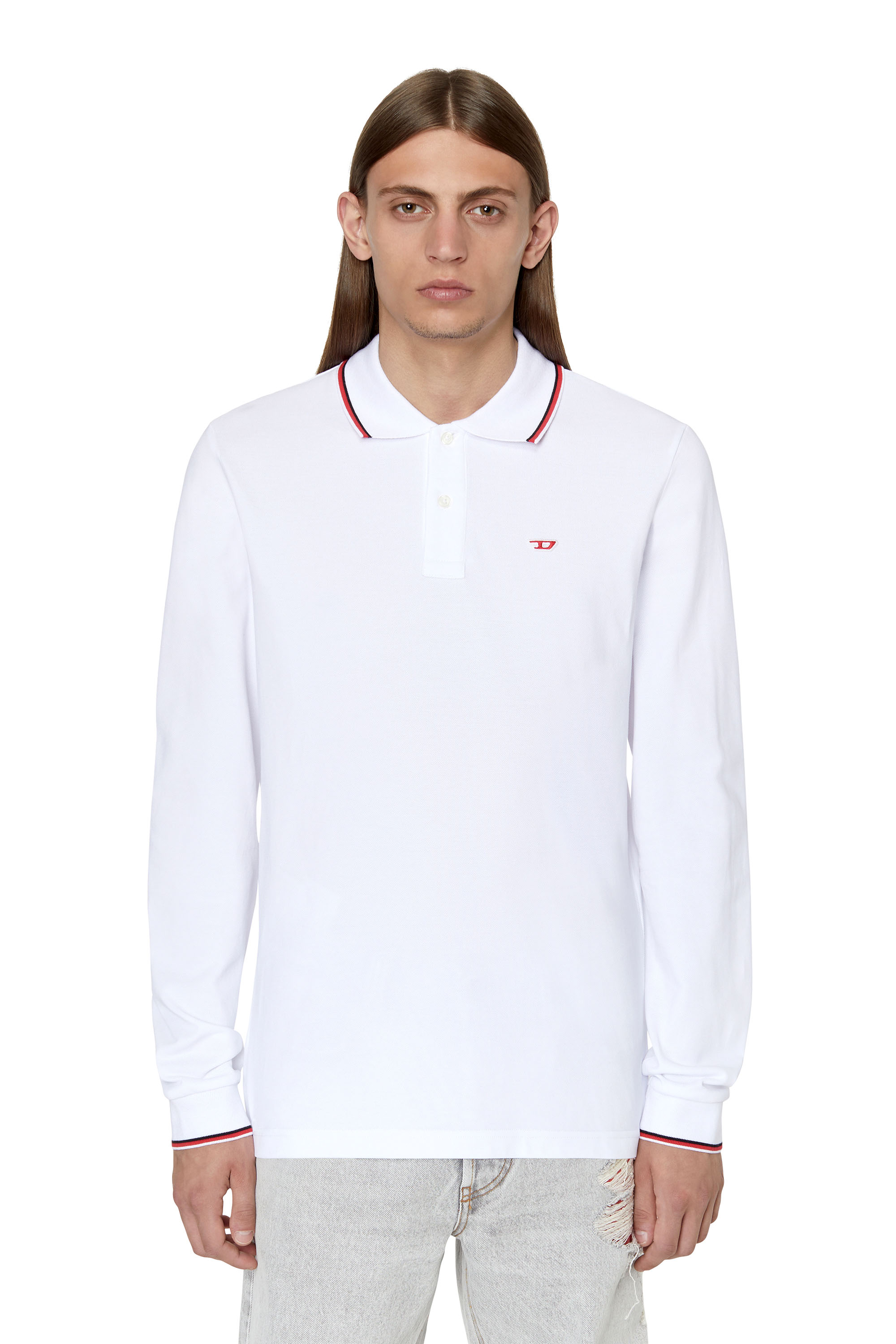 Diesel - T-SMITH-LS-D, White - Image 1