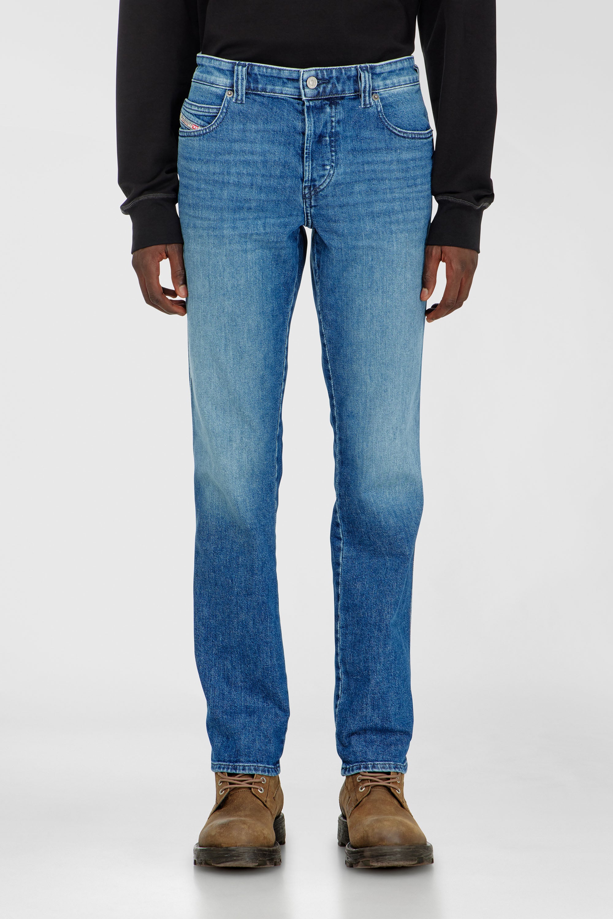 Diesel - Man's Slim Jeans 1993 D-Vyl 0HKJM, Medium blue - 1
