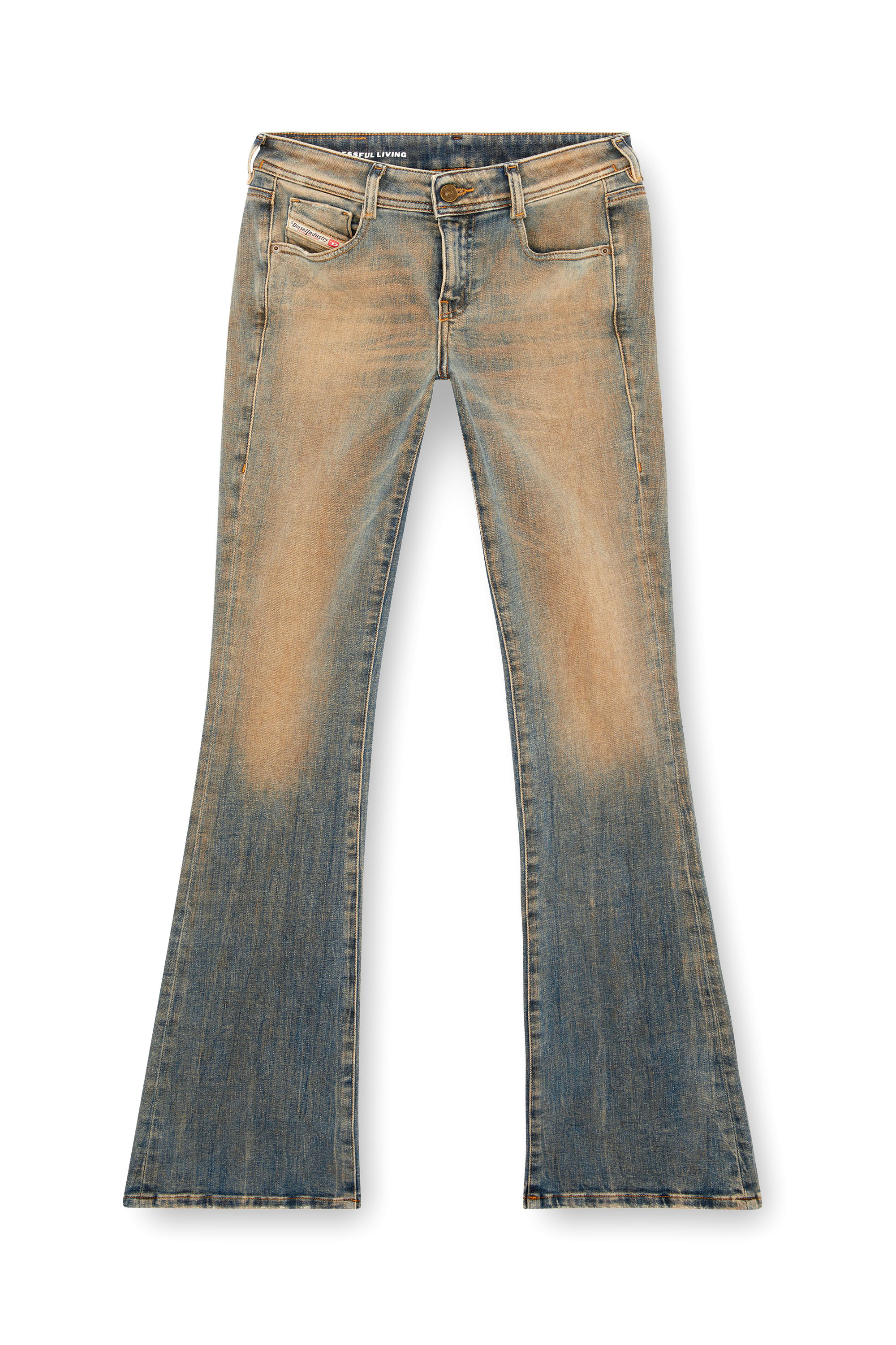 Diesel - Woman Bootcut and Flare Jeans 1969 D-Ebbey 09J23, Medium blue - Image 5