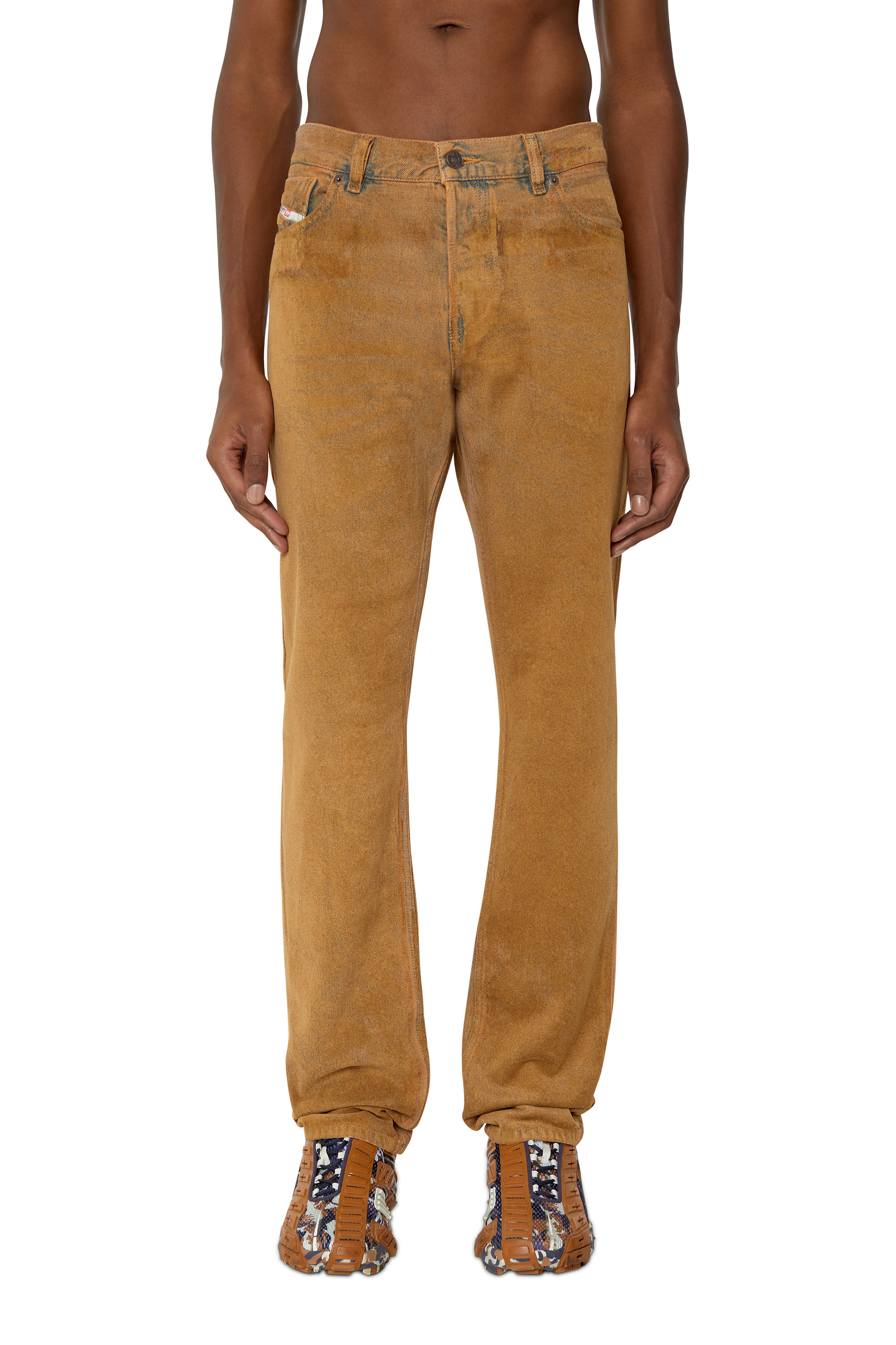 Diesel - 1995 09E33 Straight Jeans, Brown - Image 1