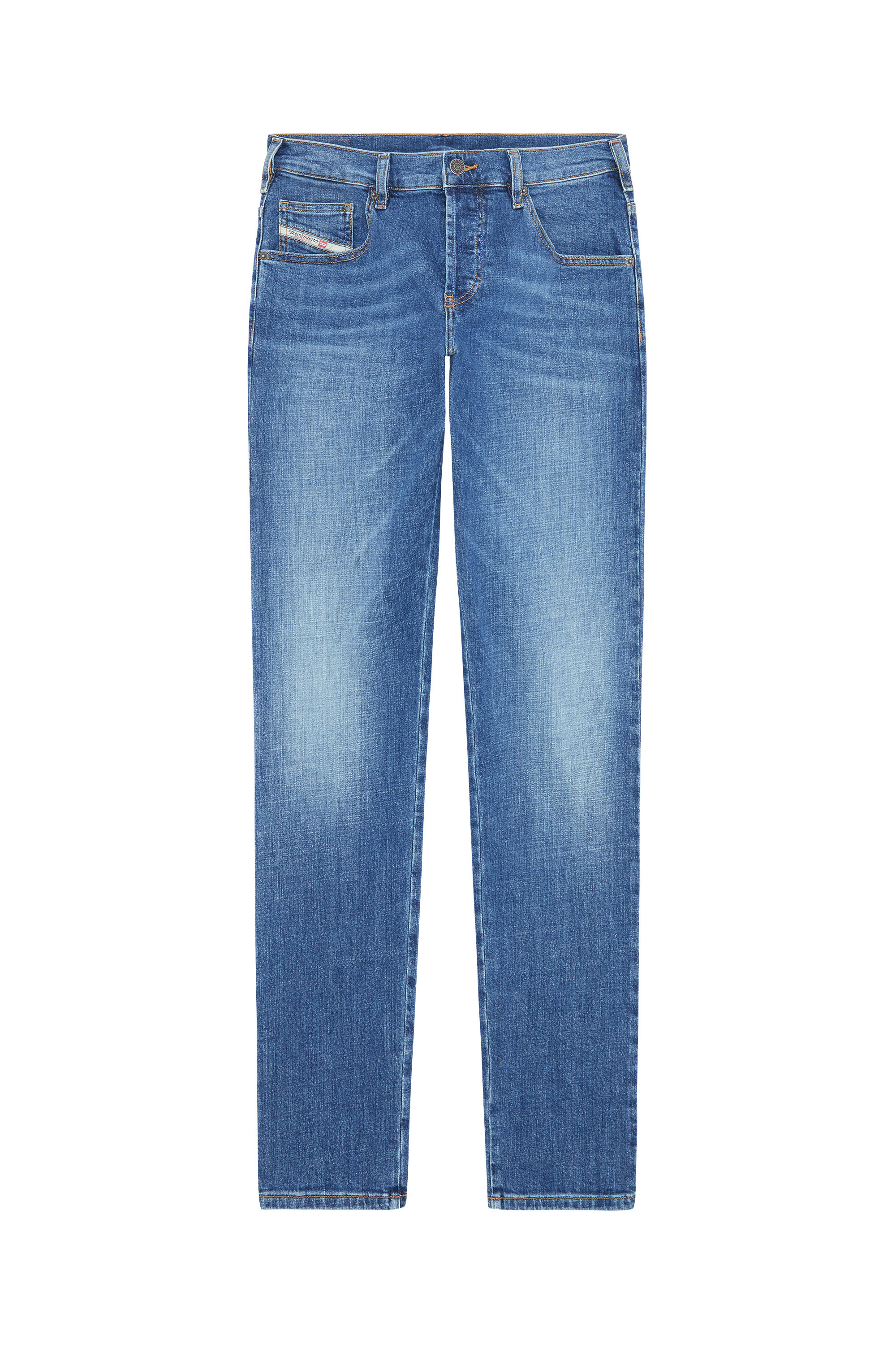 Diesel - D-Yennox 0IHAT Tapered Jeans, Medium blue - Image 6