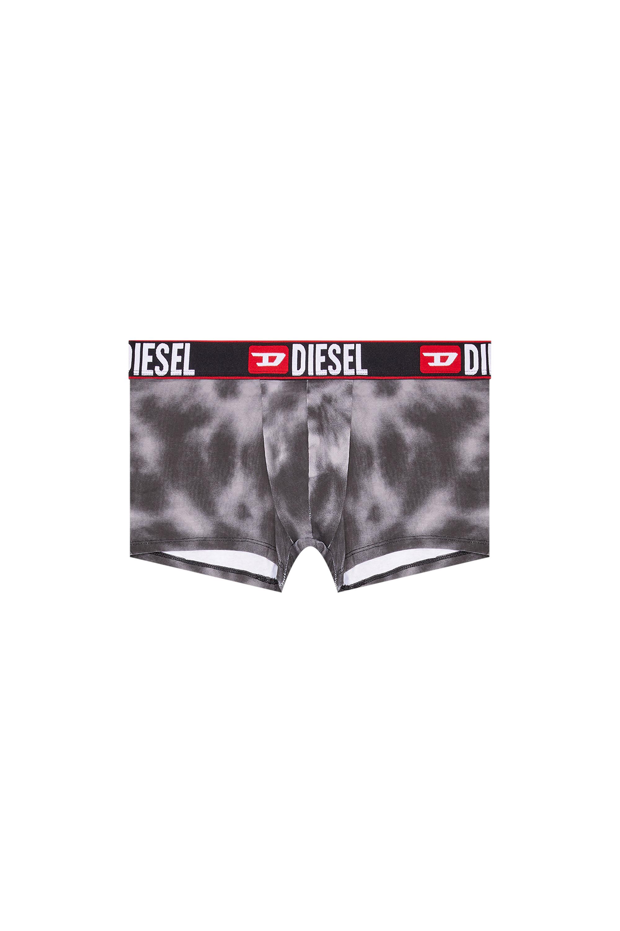 Diesel - UMBX-DAMIEN, Man's Boxer briefs with cloudy print in Black - 4