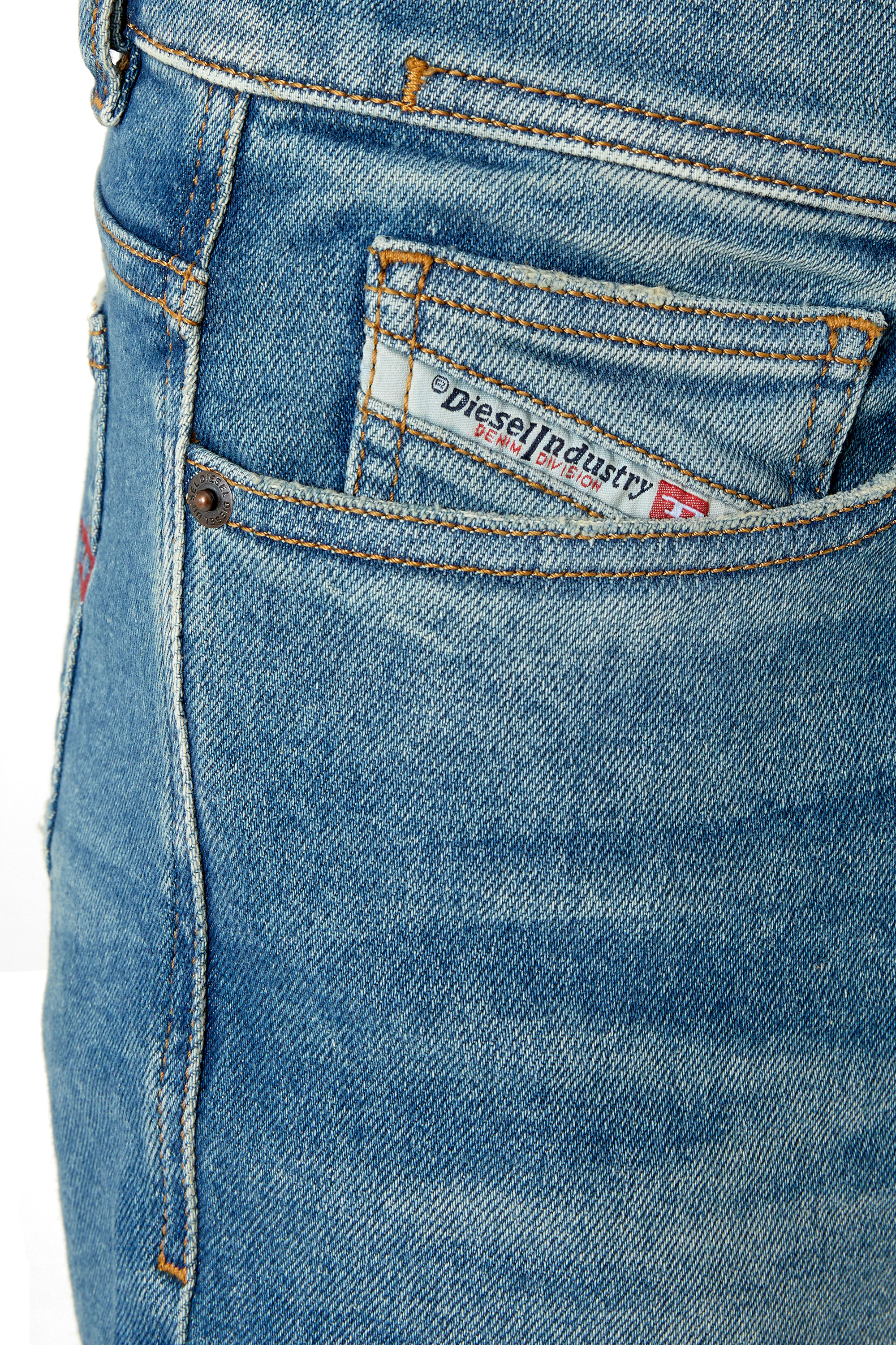 Diesel - 1983 D-Amny 09E88 Skinny Jeans, Medium blue - Image 3