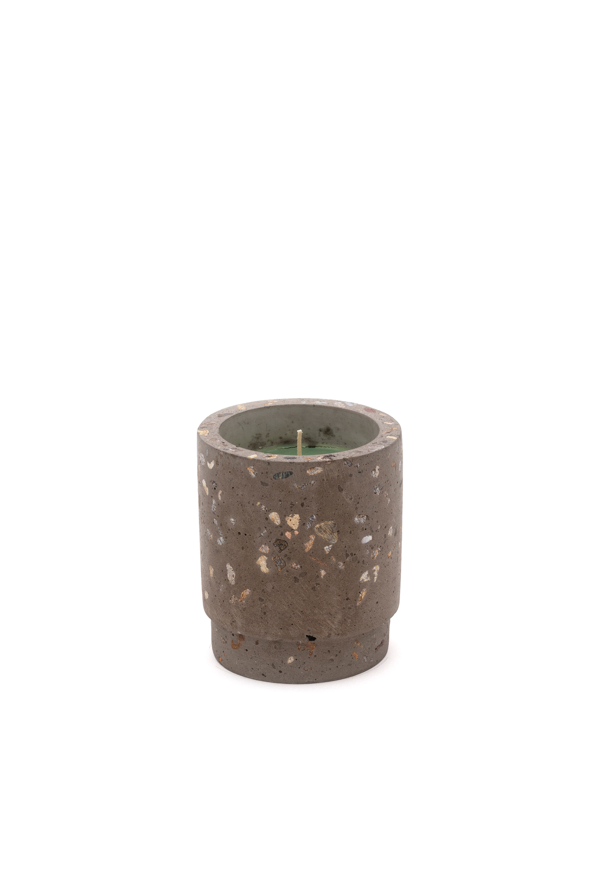 Diesel - 11150 HOME SCENTS, Unisex's Candle in cement jar "Diesel green possessed dark jungle" in Light Brown - 1