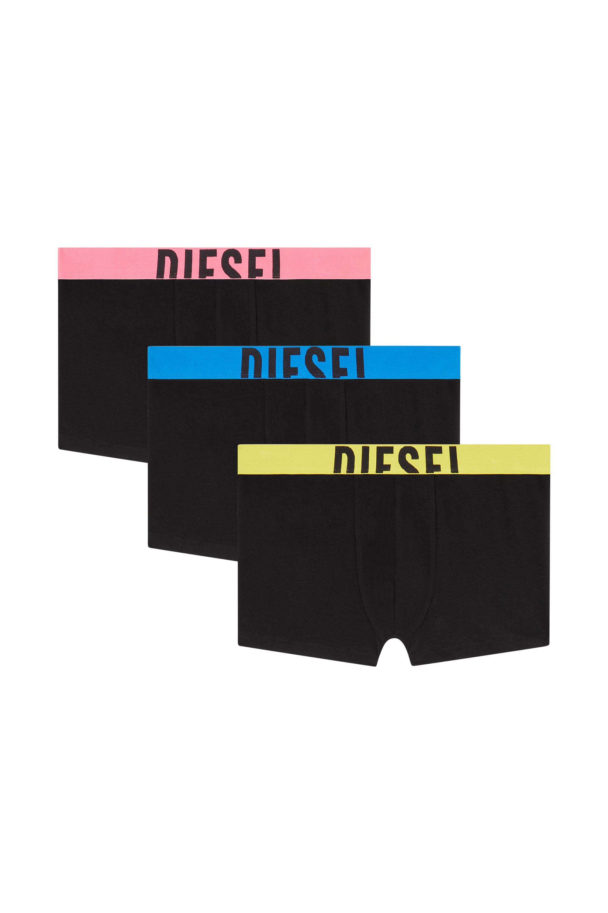 Diesel - DAMIEN-D-POP-3PACK-40, Man's Three-pack boxer briefs in stretch cotton in null - 2