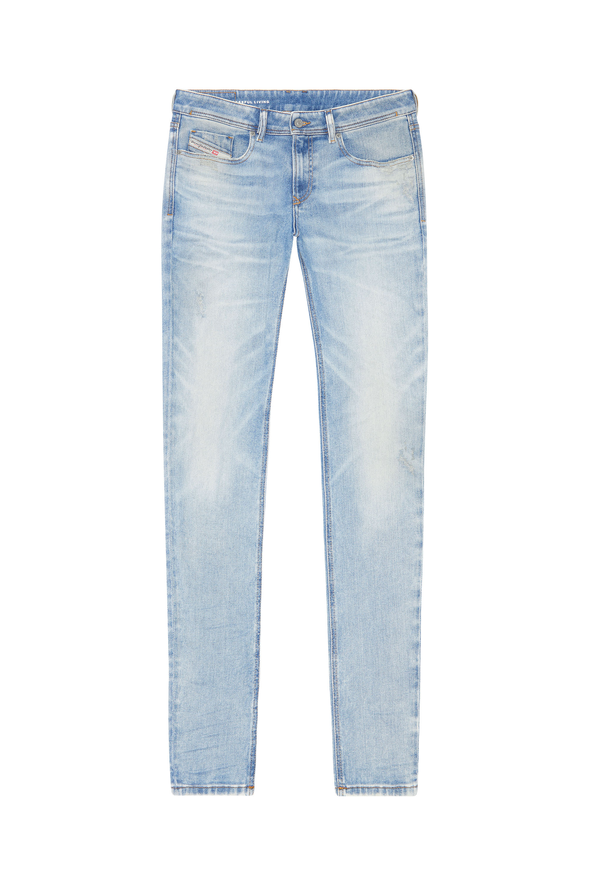 Diesel - Skinny Jeans 1979 Sleenker 09G39, Light Blue - Image 5
